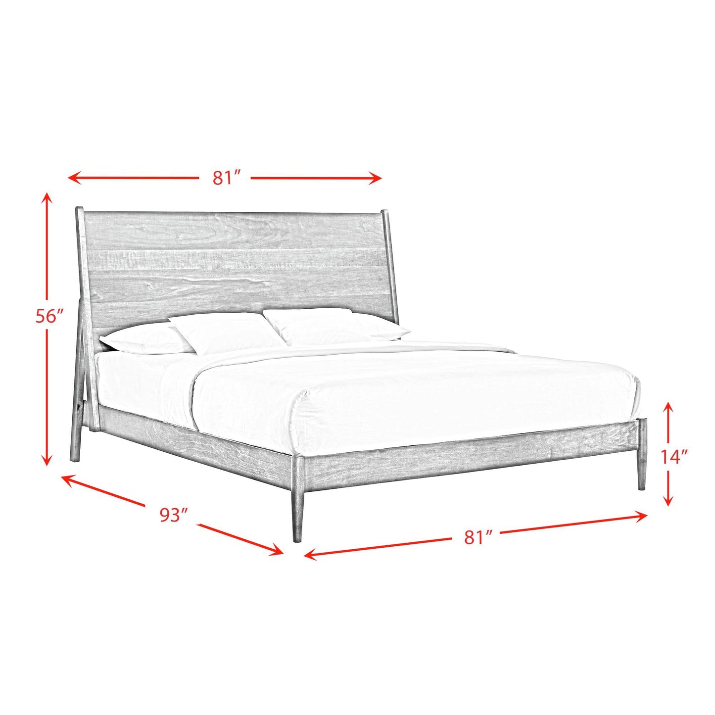 Malibu - Panel Bed