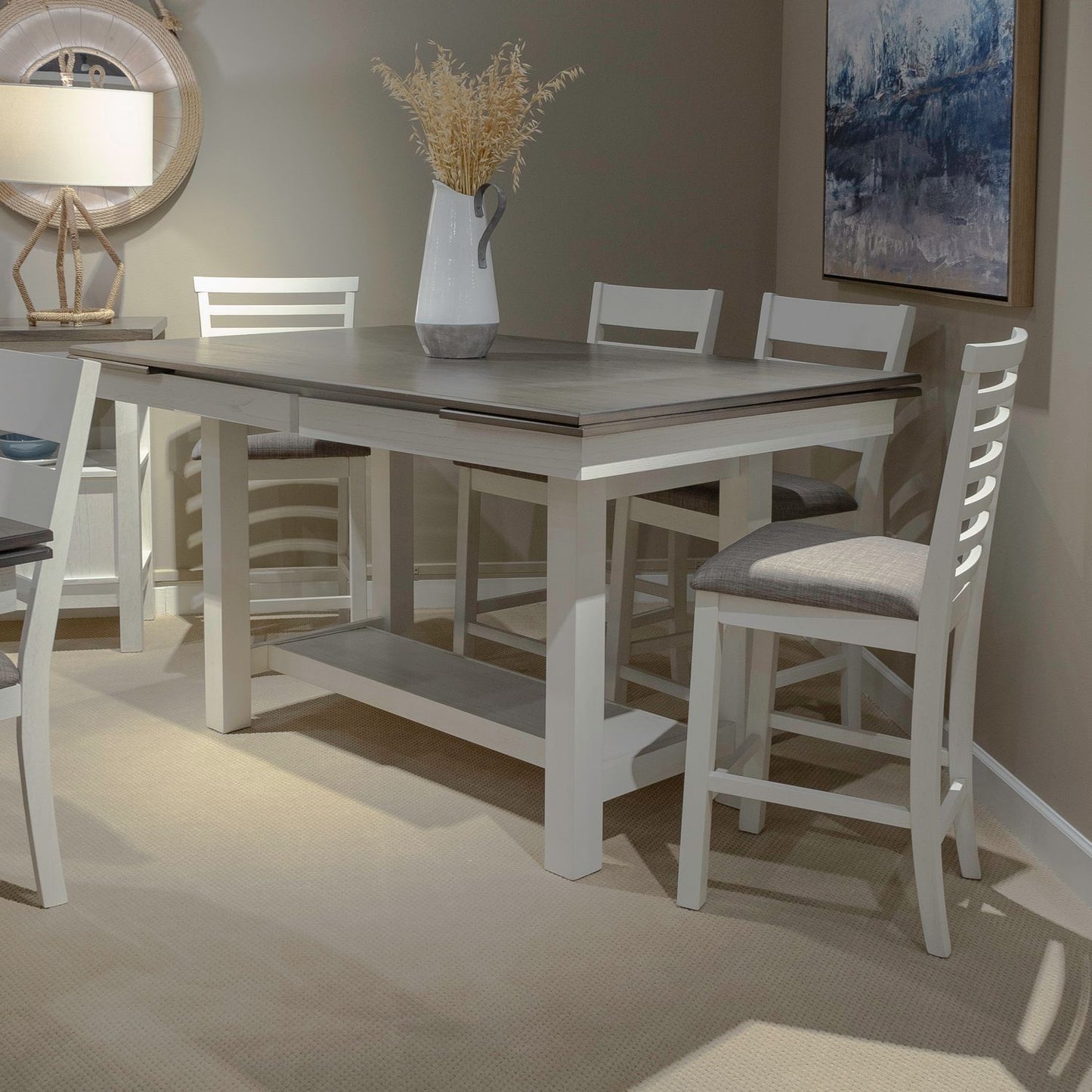 Brook Bay - Gathering Trestle Table Top - White
