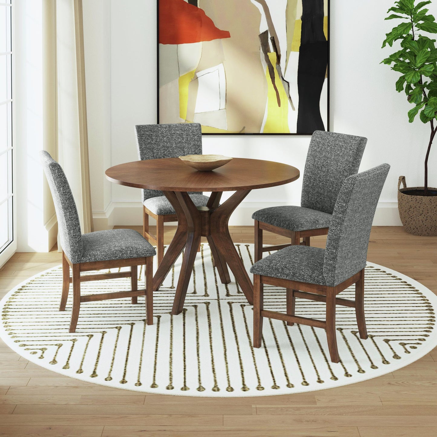 Santa Barbara - Fabric Dining Side Chair (Set of 2)