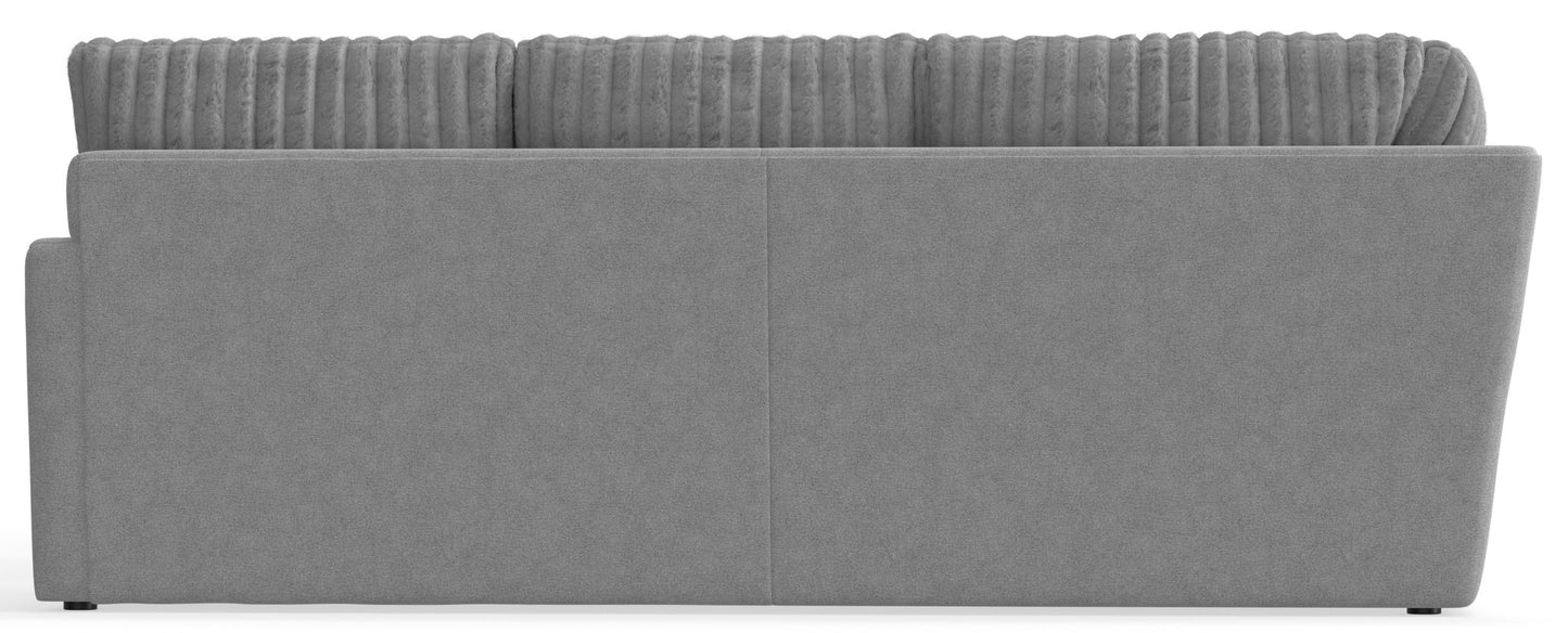 Titan - Sectional With Comfort Coil Seating, Cocktail Ottoman And Accent Pillows Included
