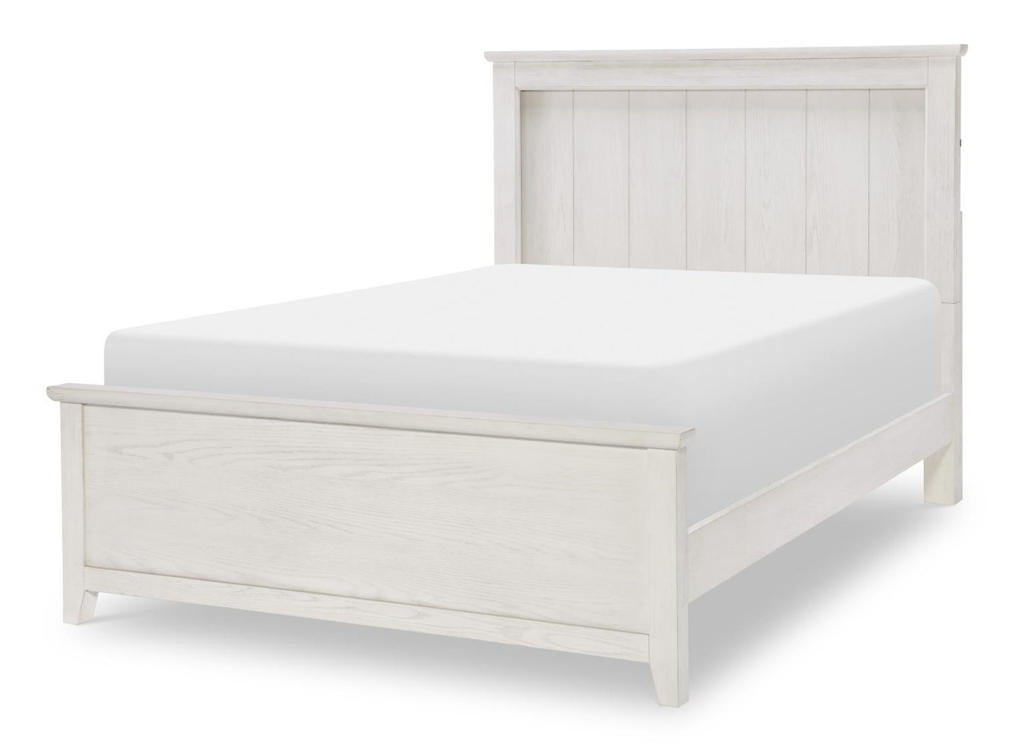 Ashton - Full Panel Headboard - Bleached Linen