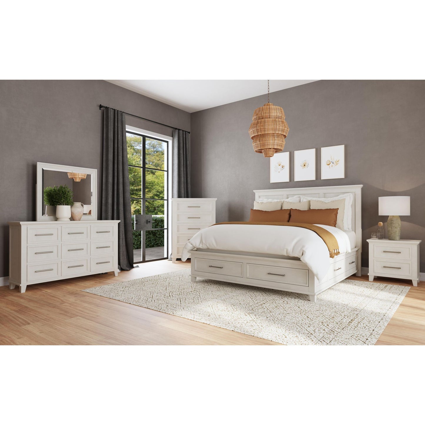 Canterbury - 2-Drawer Nightstand With USB