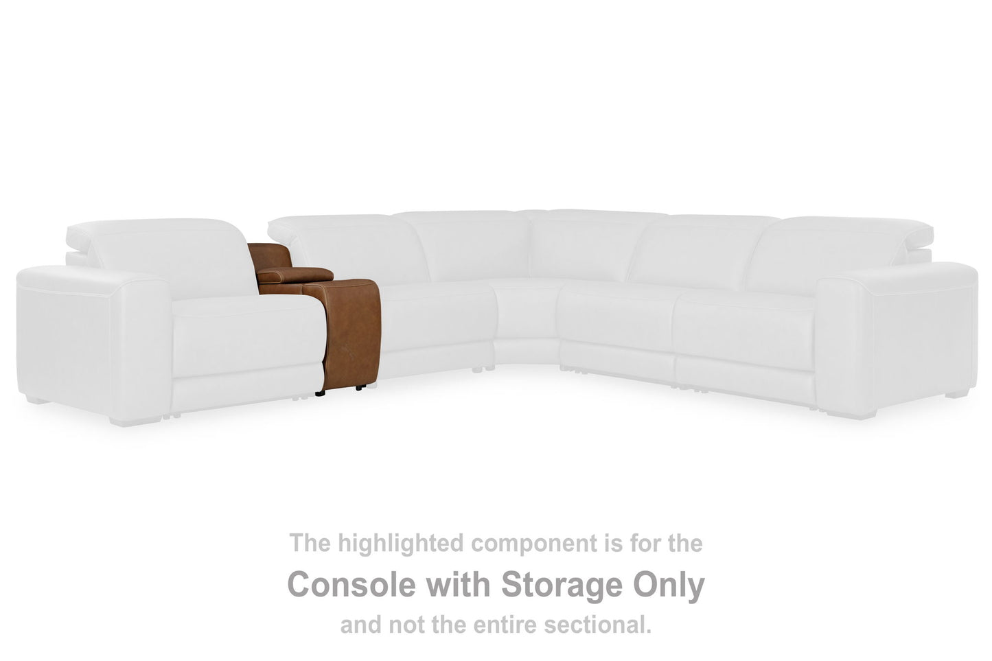 Magic Man - Console With Storage - Caramel