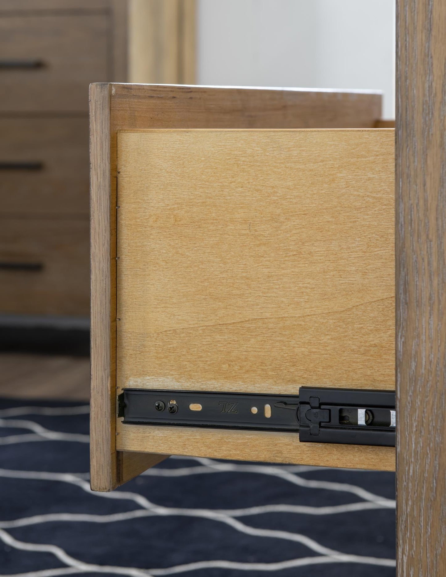 Horizons - 2 Drawers Nightstand - Weathered Oak