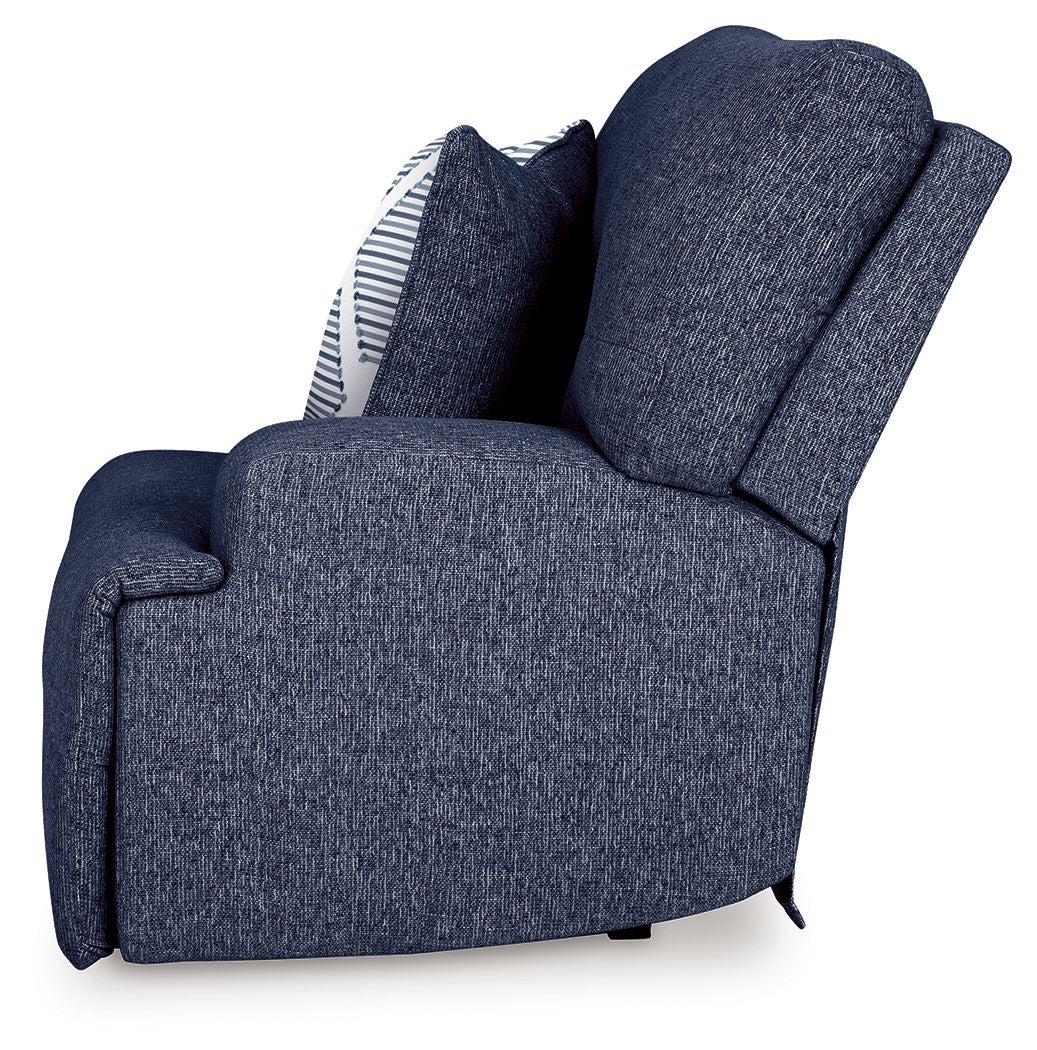 Acklen Place - Raf Zero Wall Power Recliner - Navy