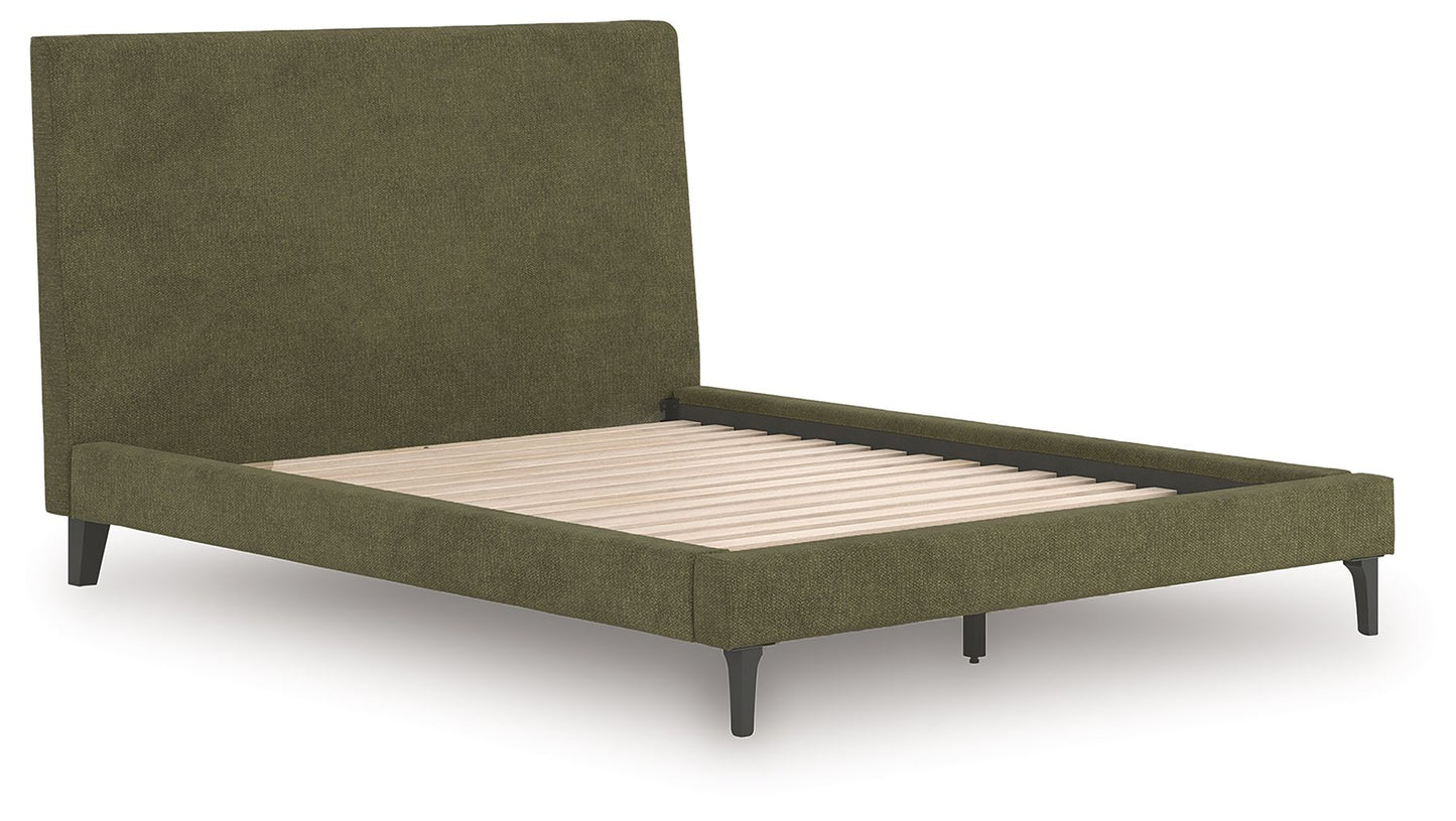 Chirason - Upholstered Bed With Roll Slats