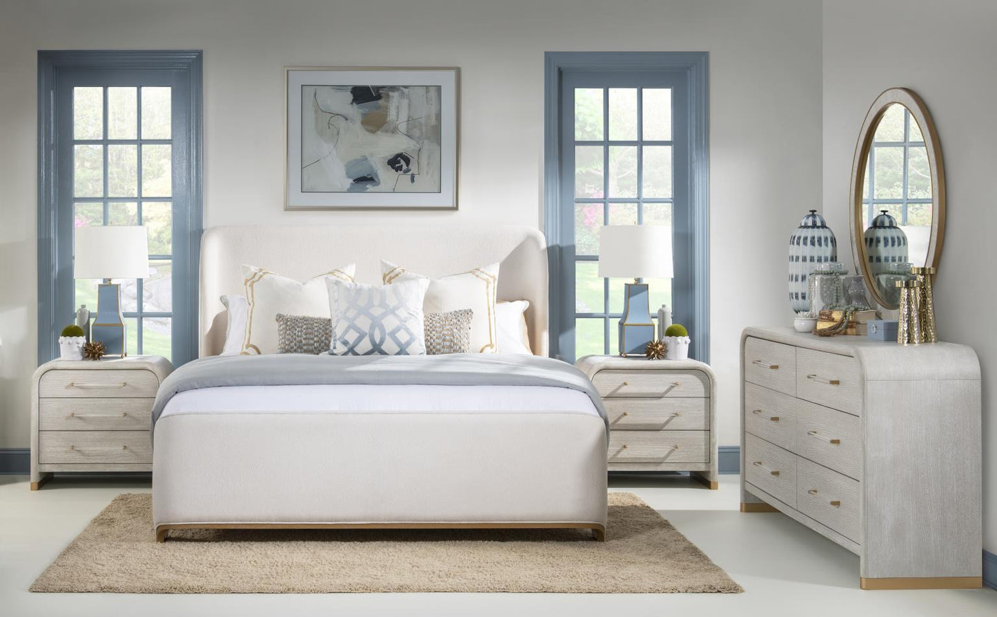 Miramar - Canopy Footboard King / California King - Oyster