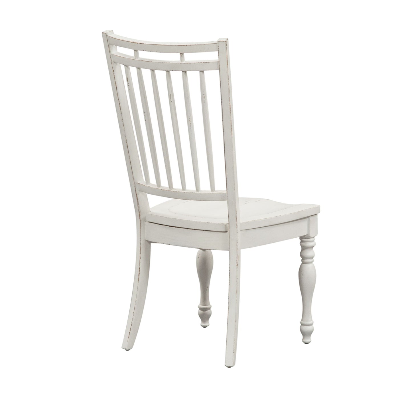 Magnolia Manor - Spindle Back Side Chair - White