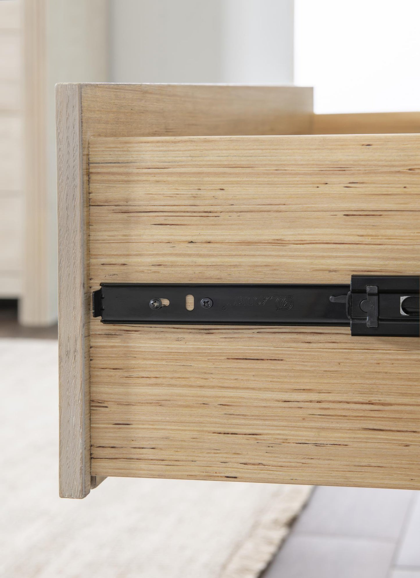 Horizons - 2 Drawers Nightstand - Soft Taupe
