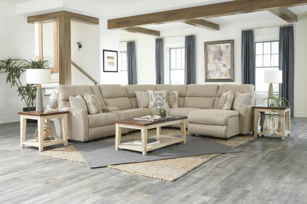 McPherson Modular Sectional - Wedge - Buff