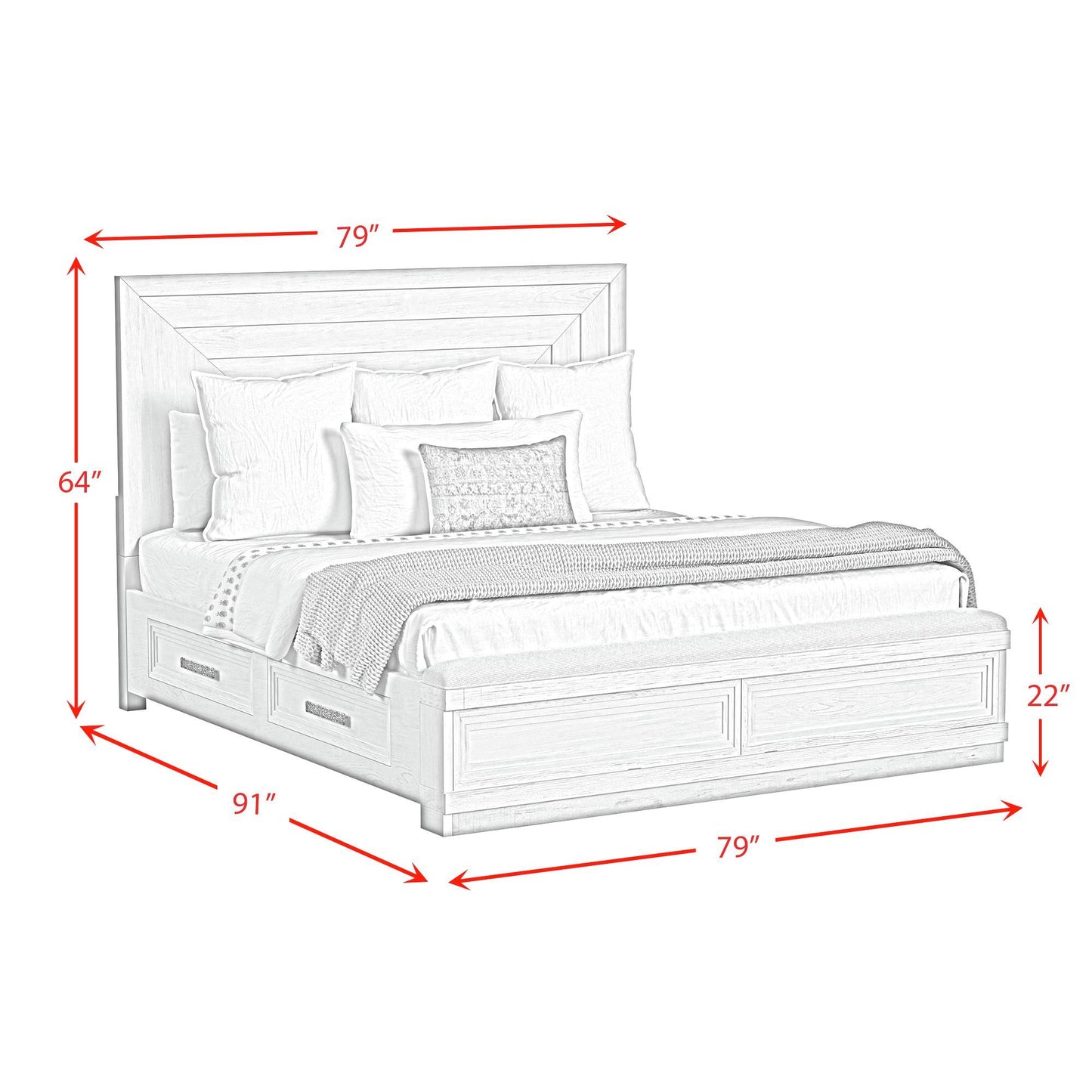 Avalanche - Storage Bed