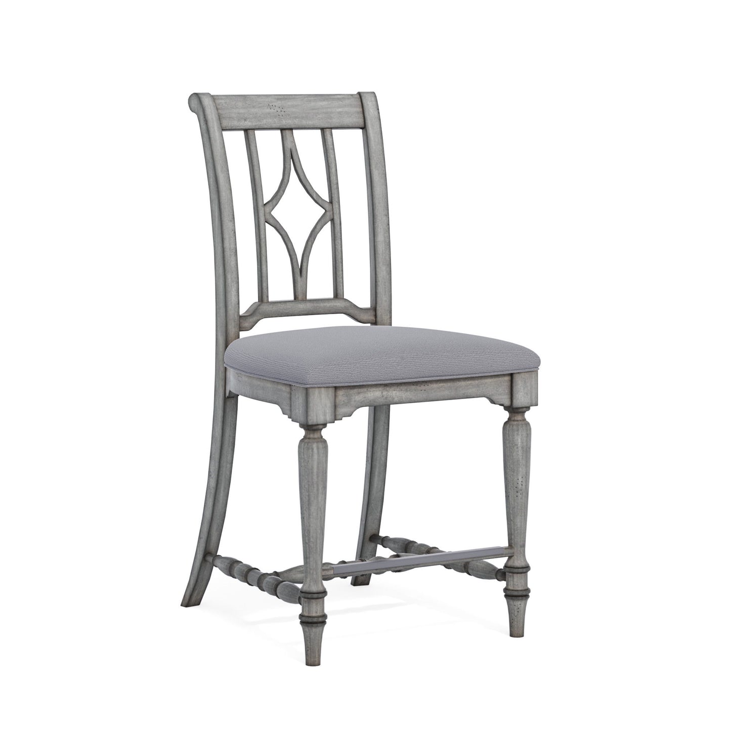 Plymouth - Counter Chair - Gray
