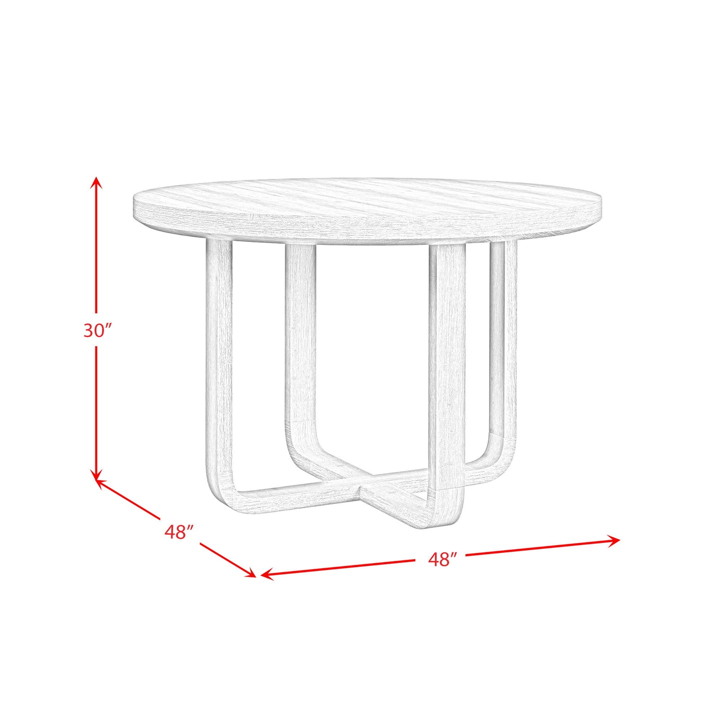 Ridgemont - Standard Height Round Dining Set