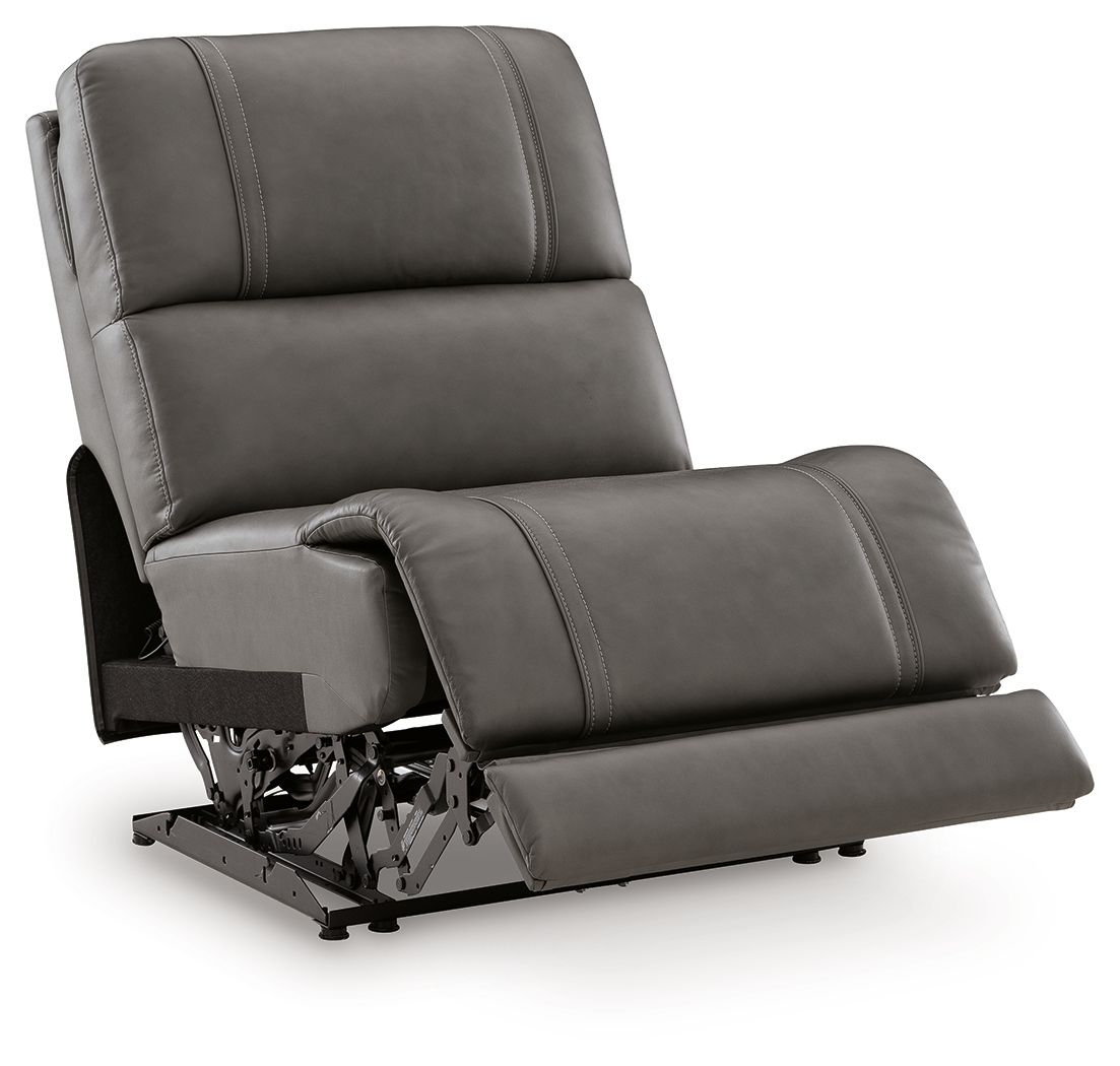 5Z - Anchor - Power Armless Recliner With Adjustable Headrest - Pittson