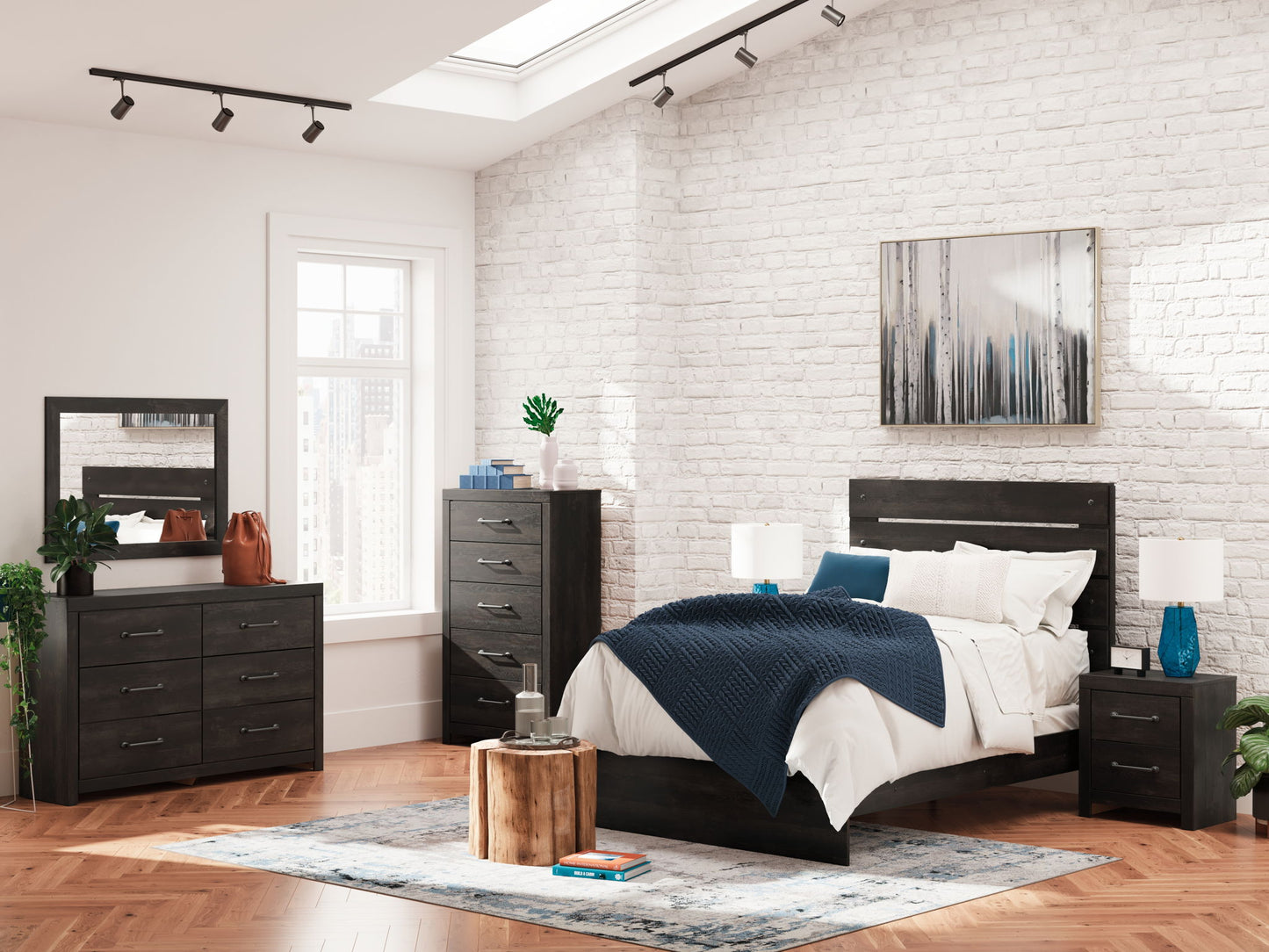 Hollivern - Panel Bed