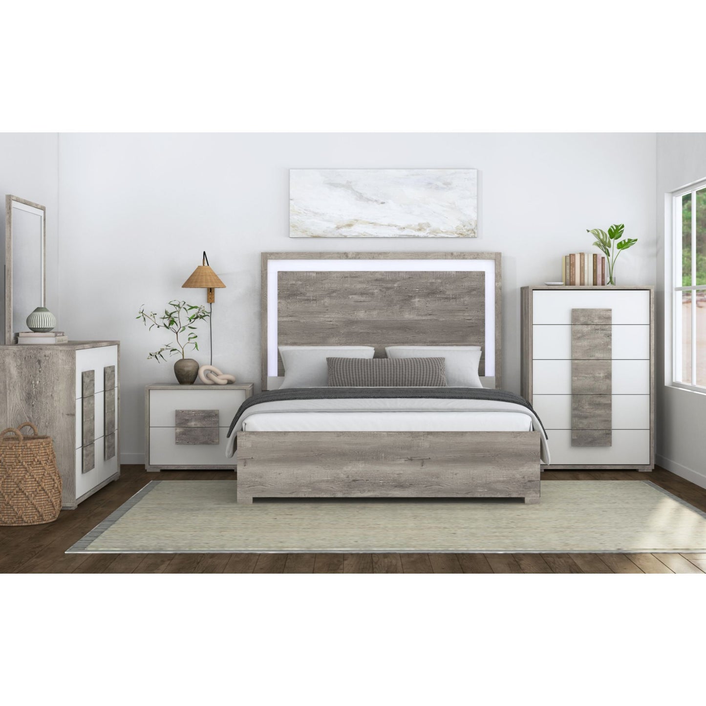 San Matteo - Bed With LED