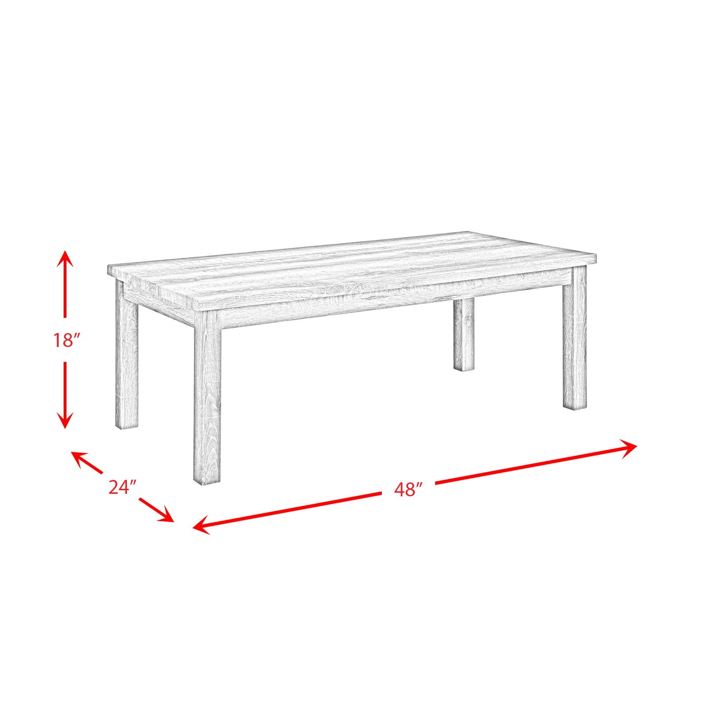 Oak Lawn - Three Pack Occasional Set (Lift Top Coffee Table) - Paper