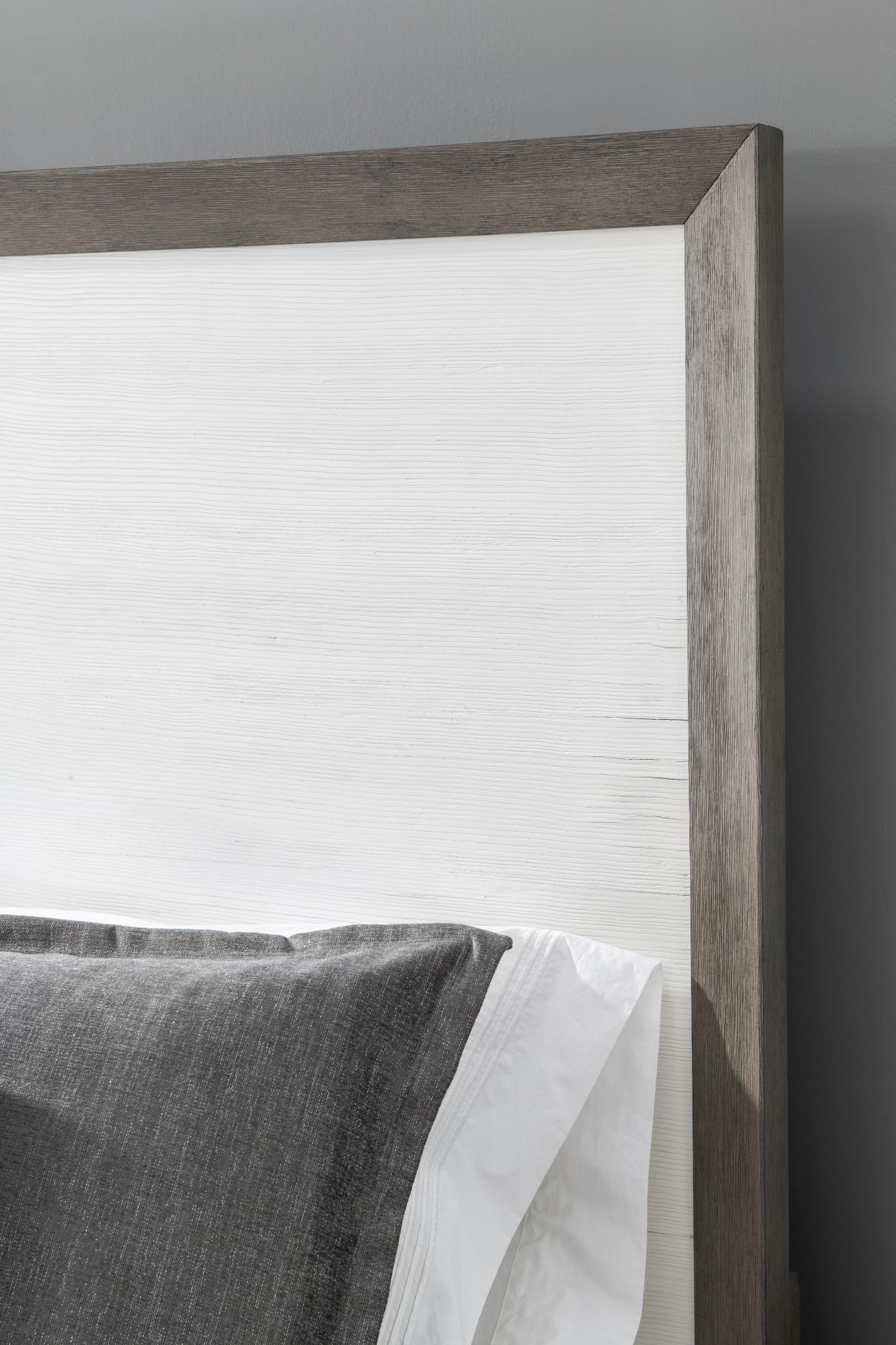 Terra Luna - Panel Headboard - King / California King - White Cloud & Nightfall