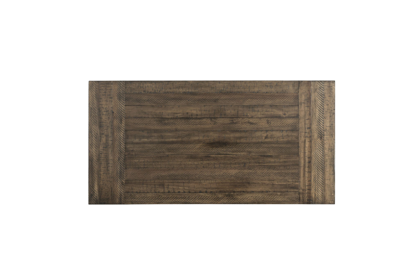 Finn - 3 Piece Accent Trestle Table Set-Coffee Table & Two End Tables - Dark Walnut