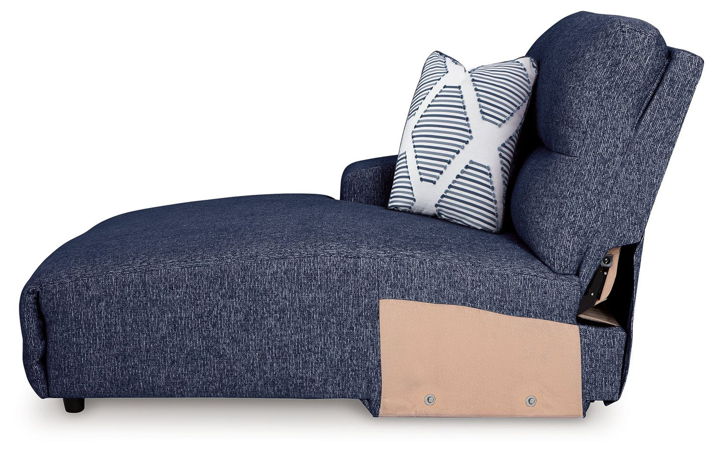 Acklen Place - Laf Power Reclining Back Chaise - Navy