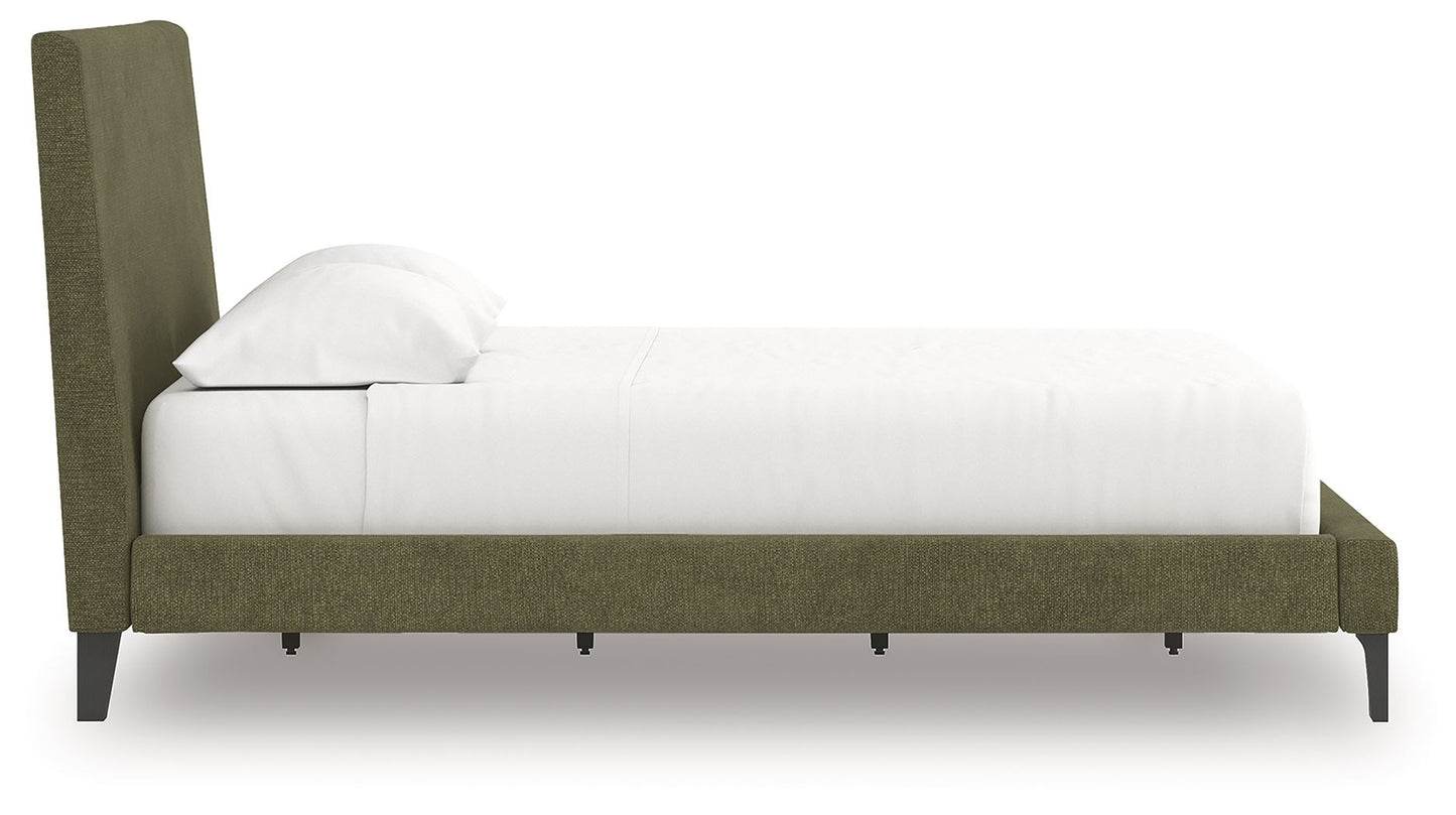 Chirason - Upholstered Bed With Roll Slats