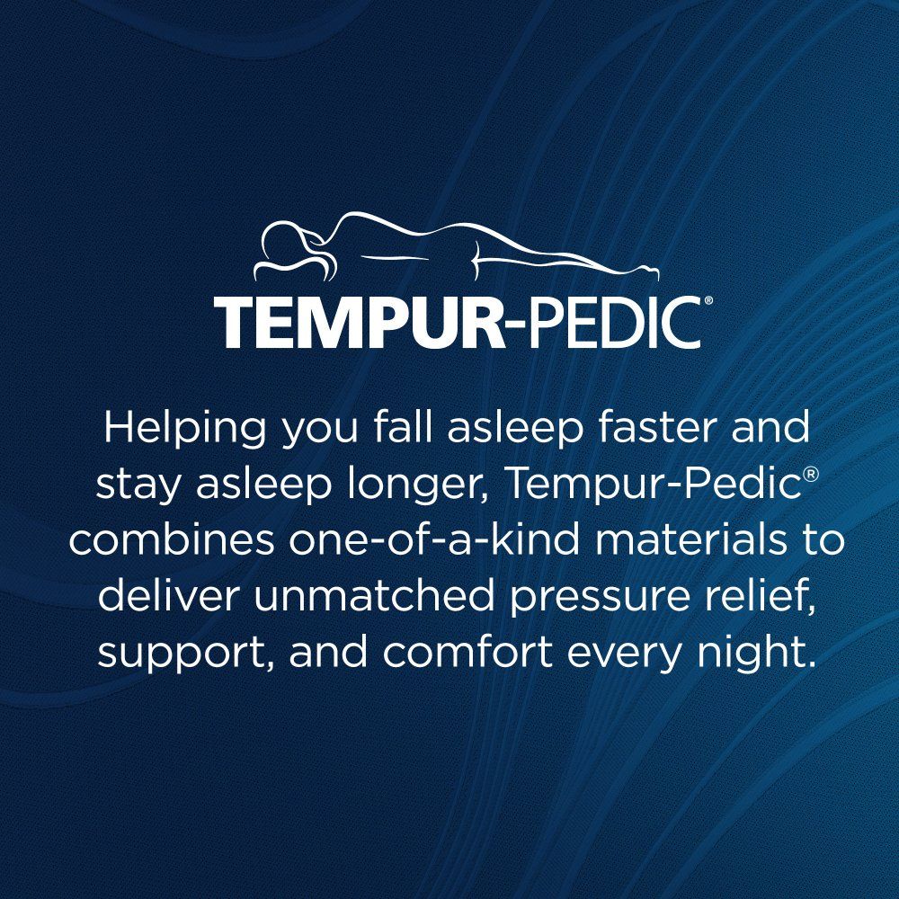 Tempur-Breeze - Tempur-ActiveBreeze Medium Hybrid Mattress With Ergo ProSmart Air Base