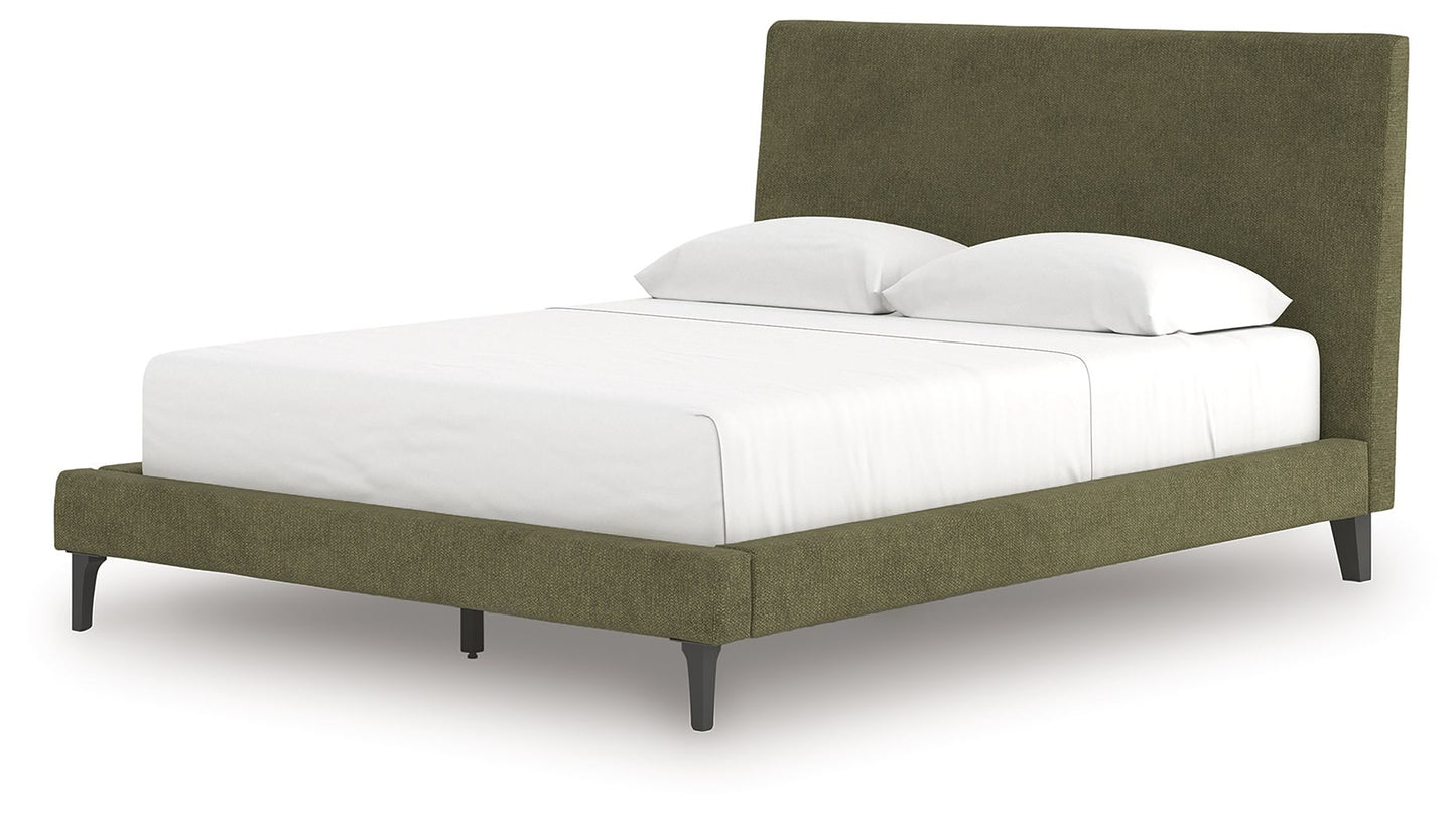 Chirason - Upholstered Bed With Roll Slats