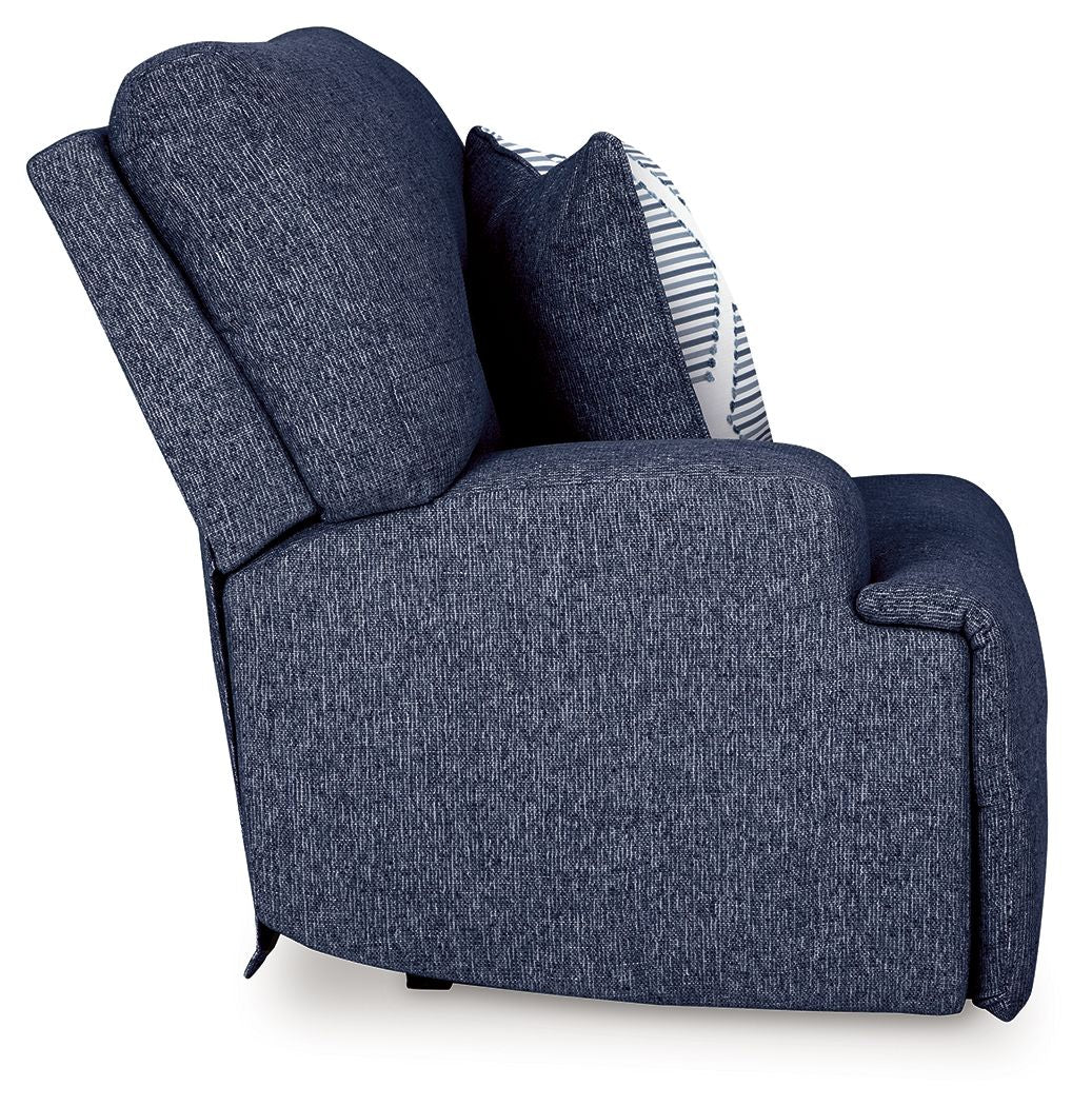 Acklen Place - Laf Zero Wall Power Recliner - Navy