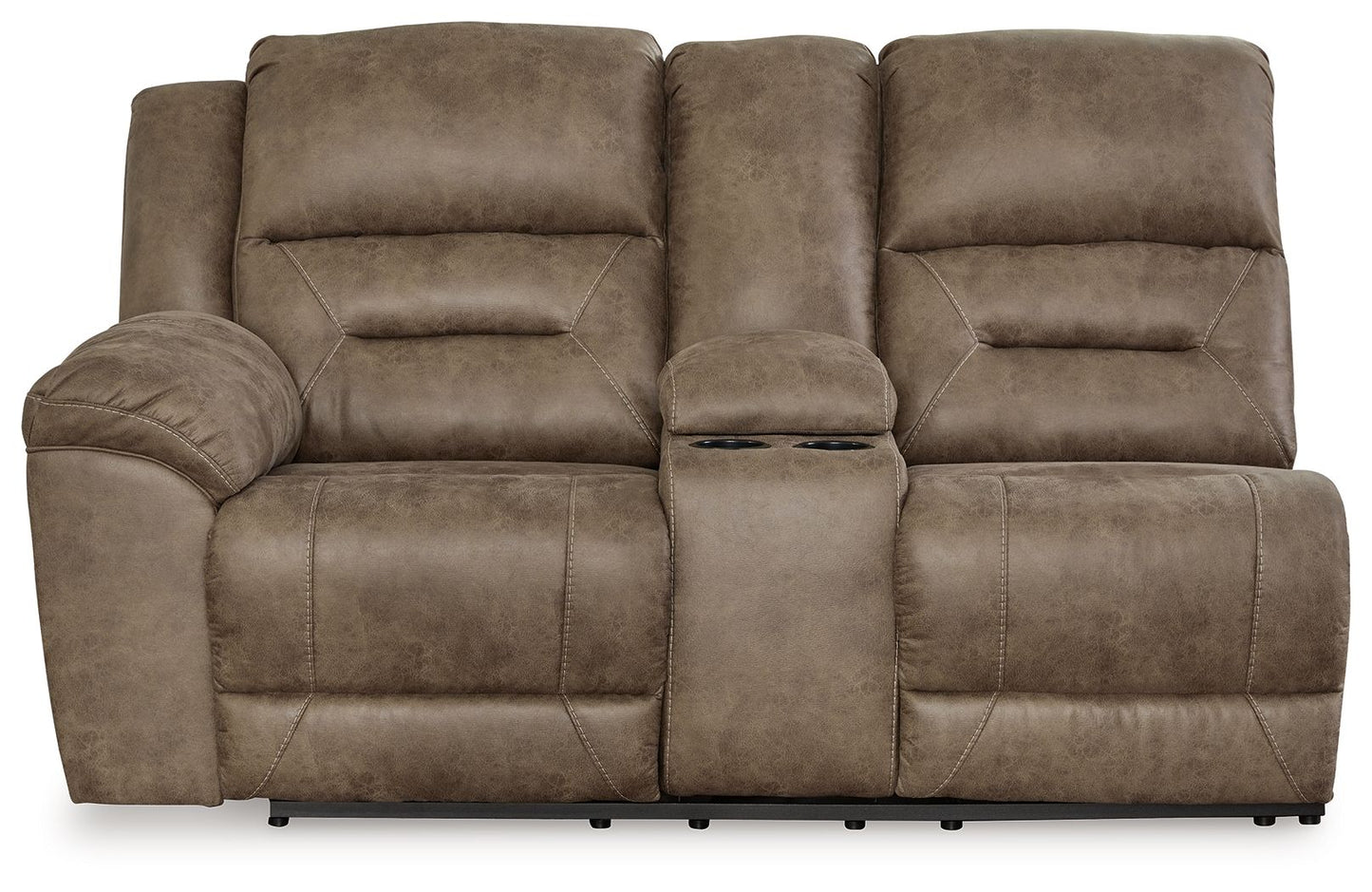 Ravenel - Laf Dbl Power Reclining Loveseat with Console - Fossil
