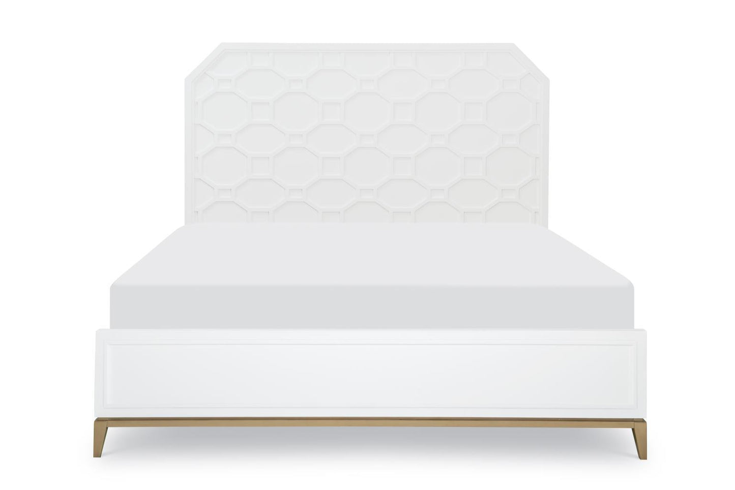 Chelsea by Rachael Ray - King Panel Headboard - White