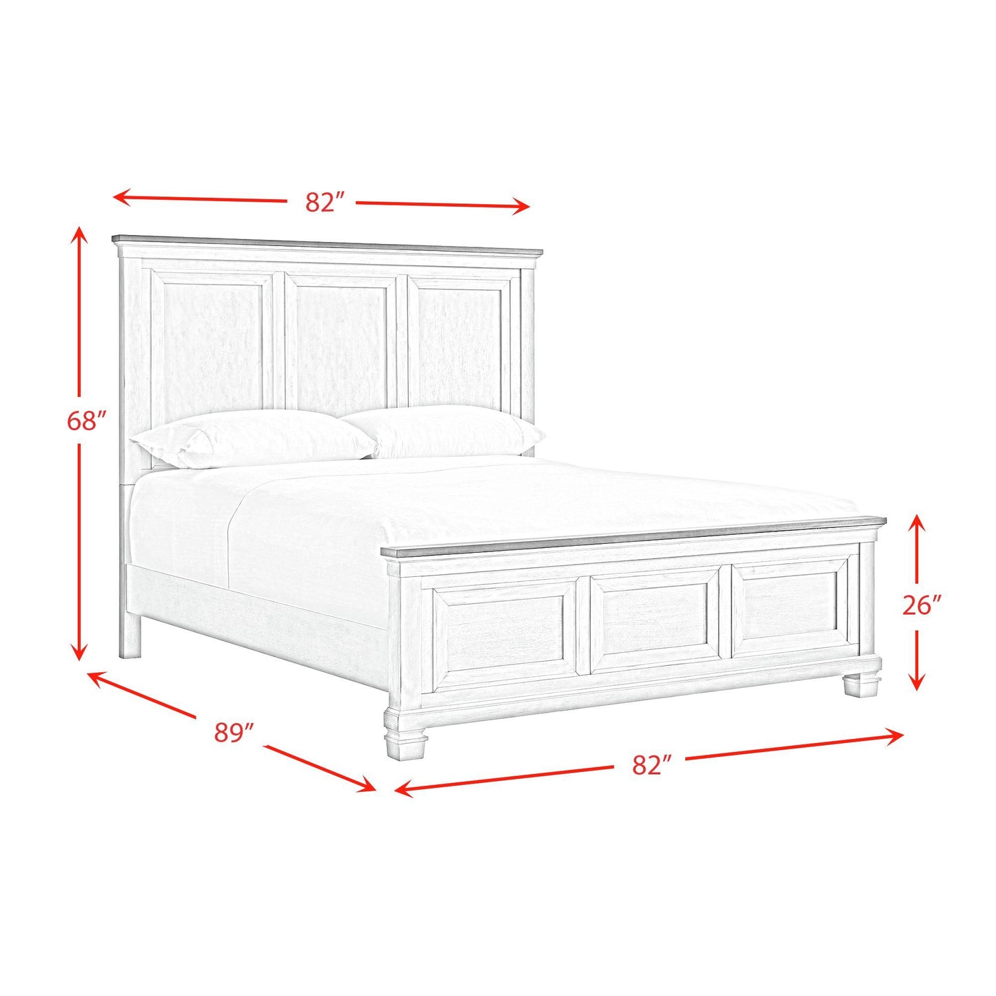 Farmington - Panel Bed