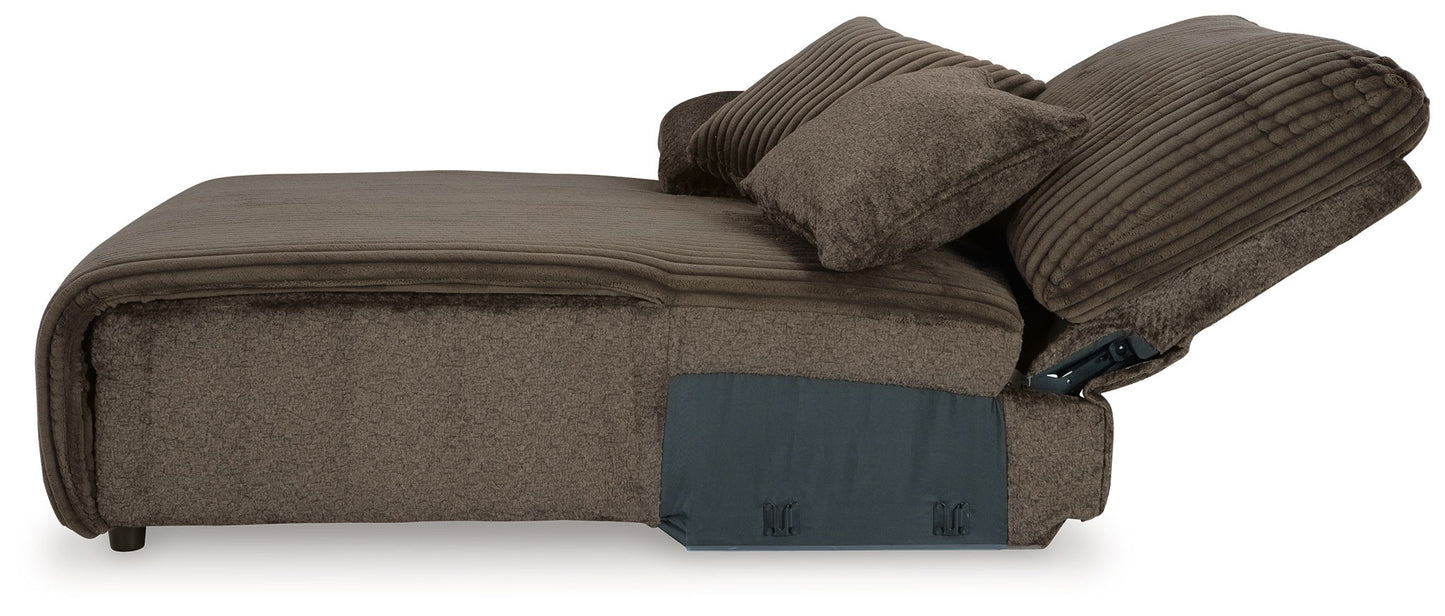 Top Tier - Laf Press Back Chaise - Chocolate