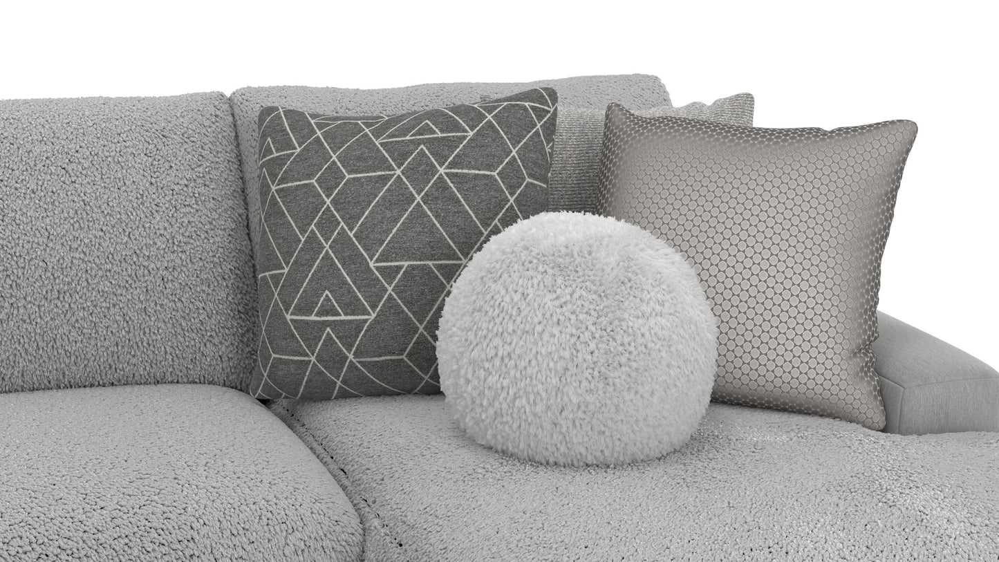 Canyon - LSF Sofa - Platinum