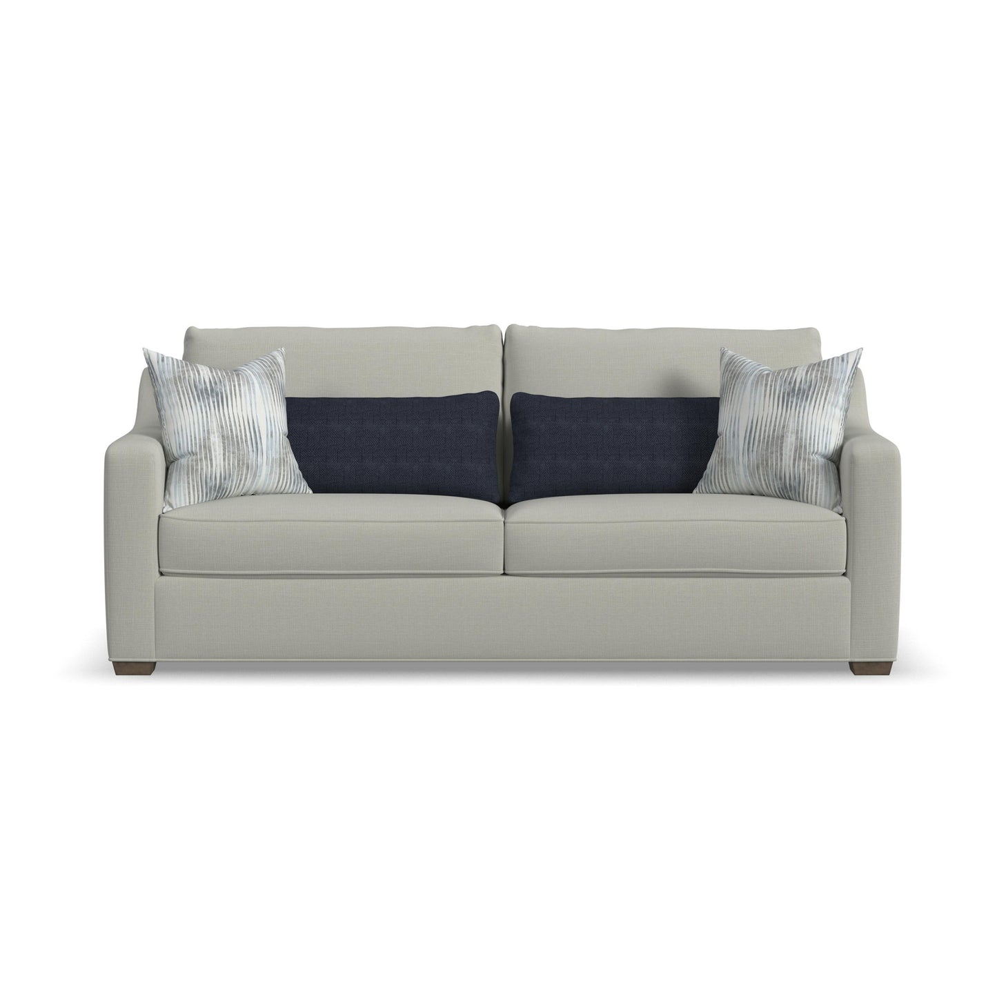 Milo - Fabric Two- Fabric Cushion Sofa