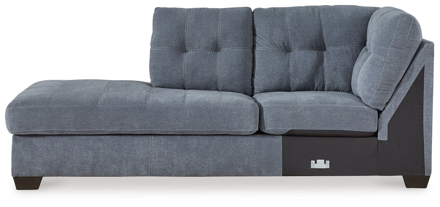 Marleton - Laf Corner Chaise - Denim