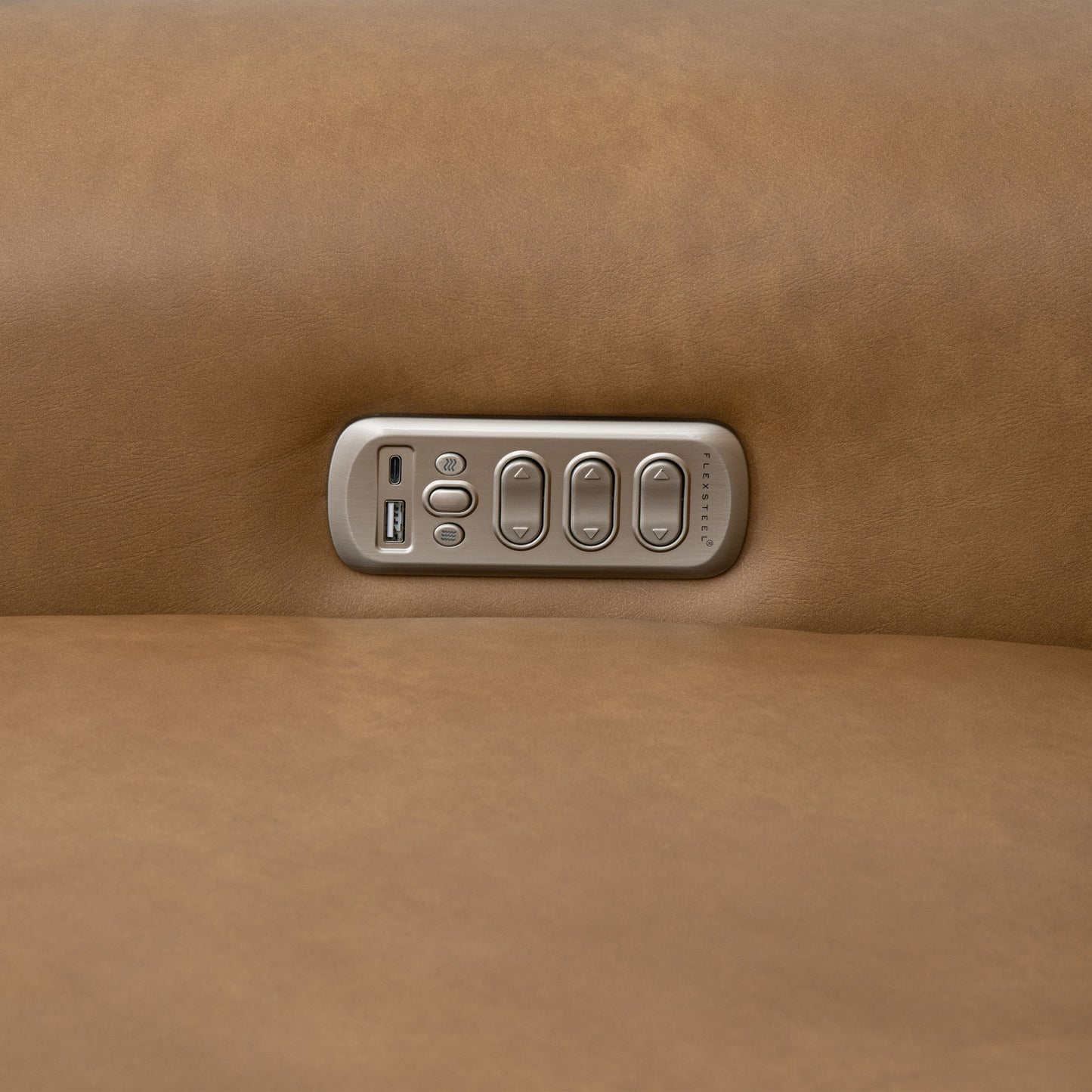 Felix - Power Reclining Sofa With Power Headrest, Lumbar, Heat & Massage