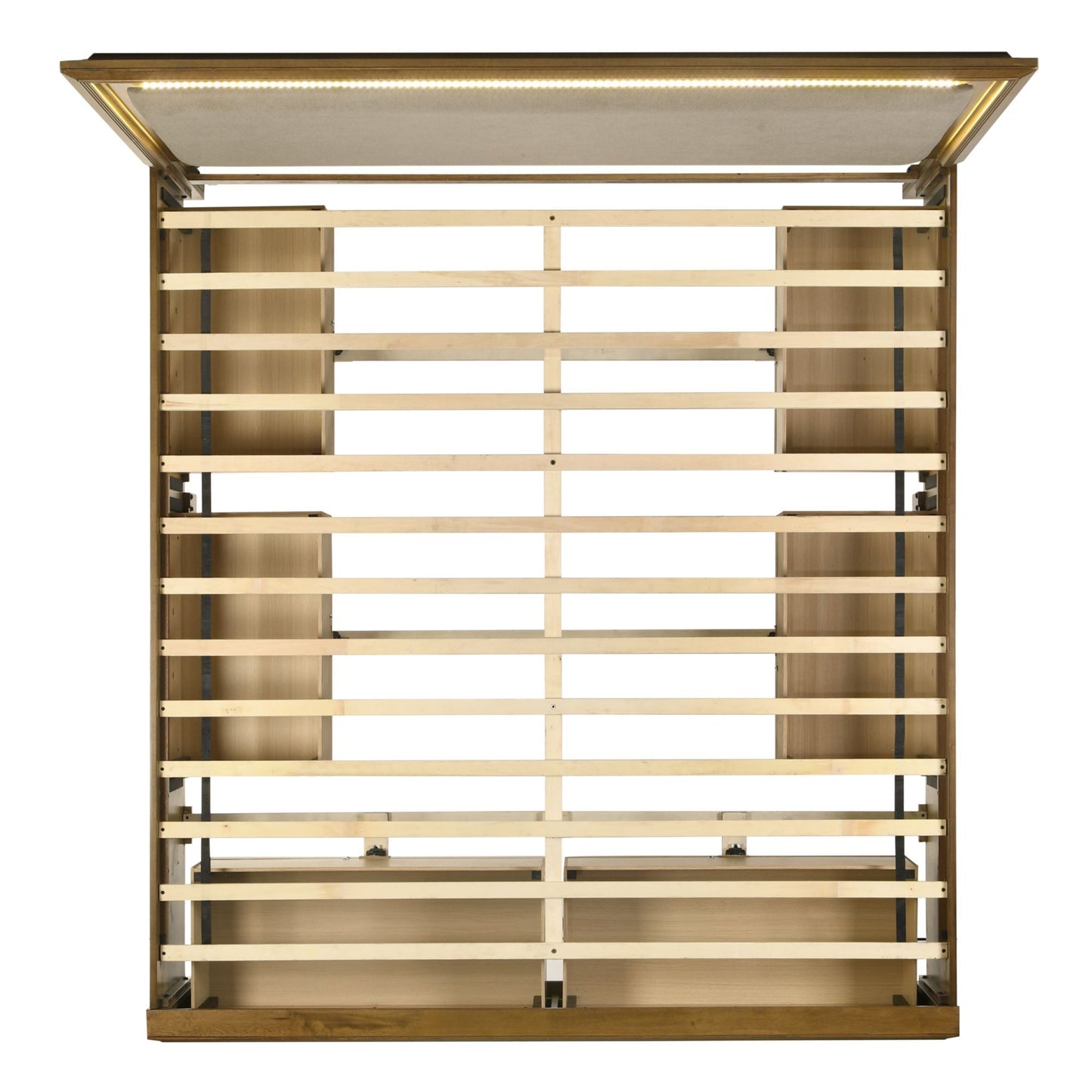Harmony - Storage Bed With LED And Fabric