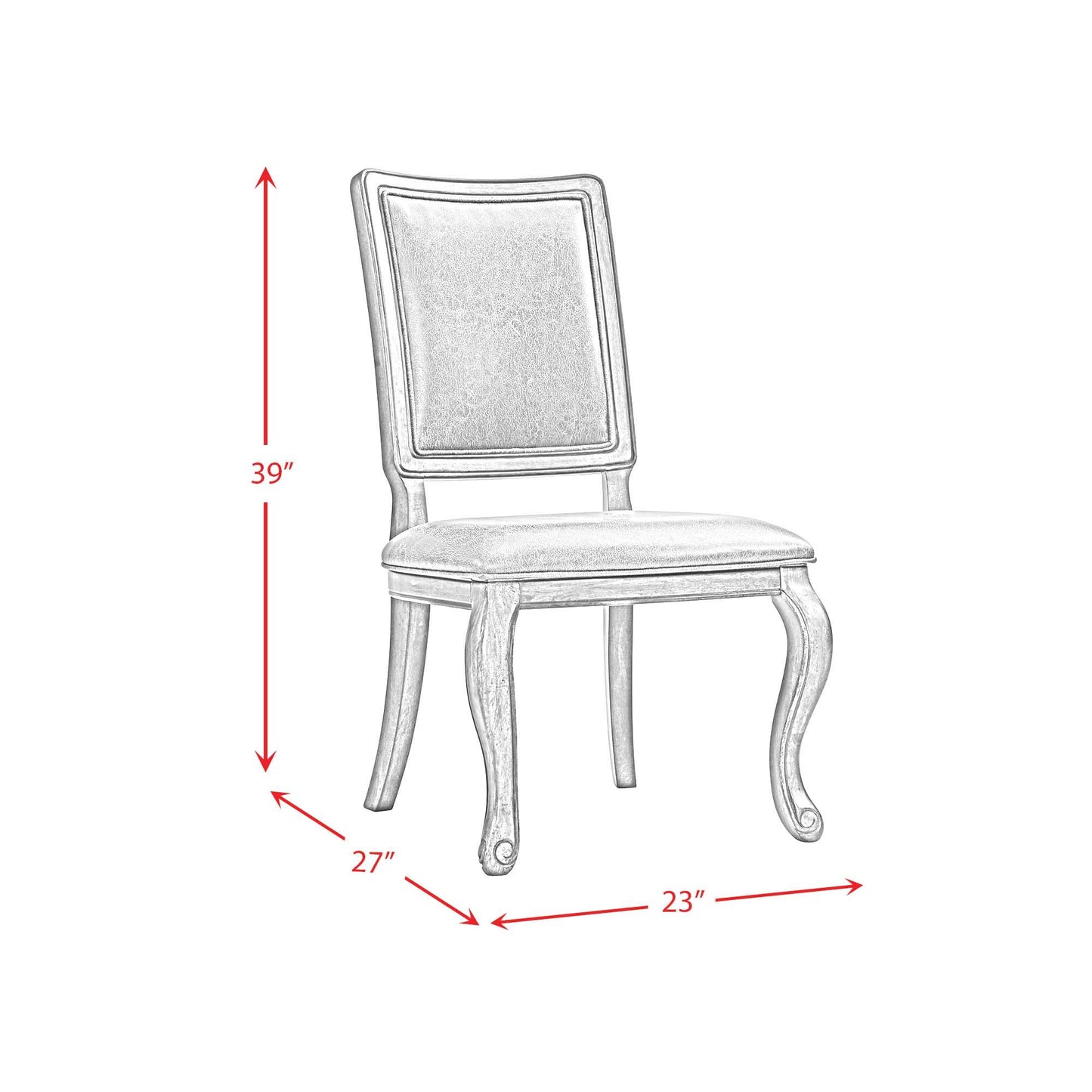 Gramercy - Side Chair (Set of 2) - Dark Brown