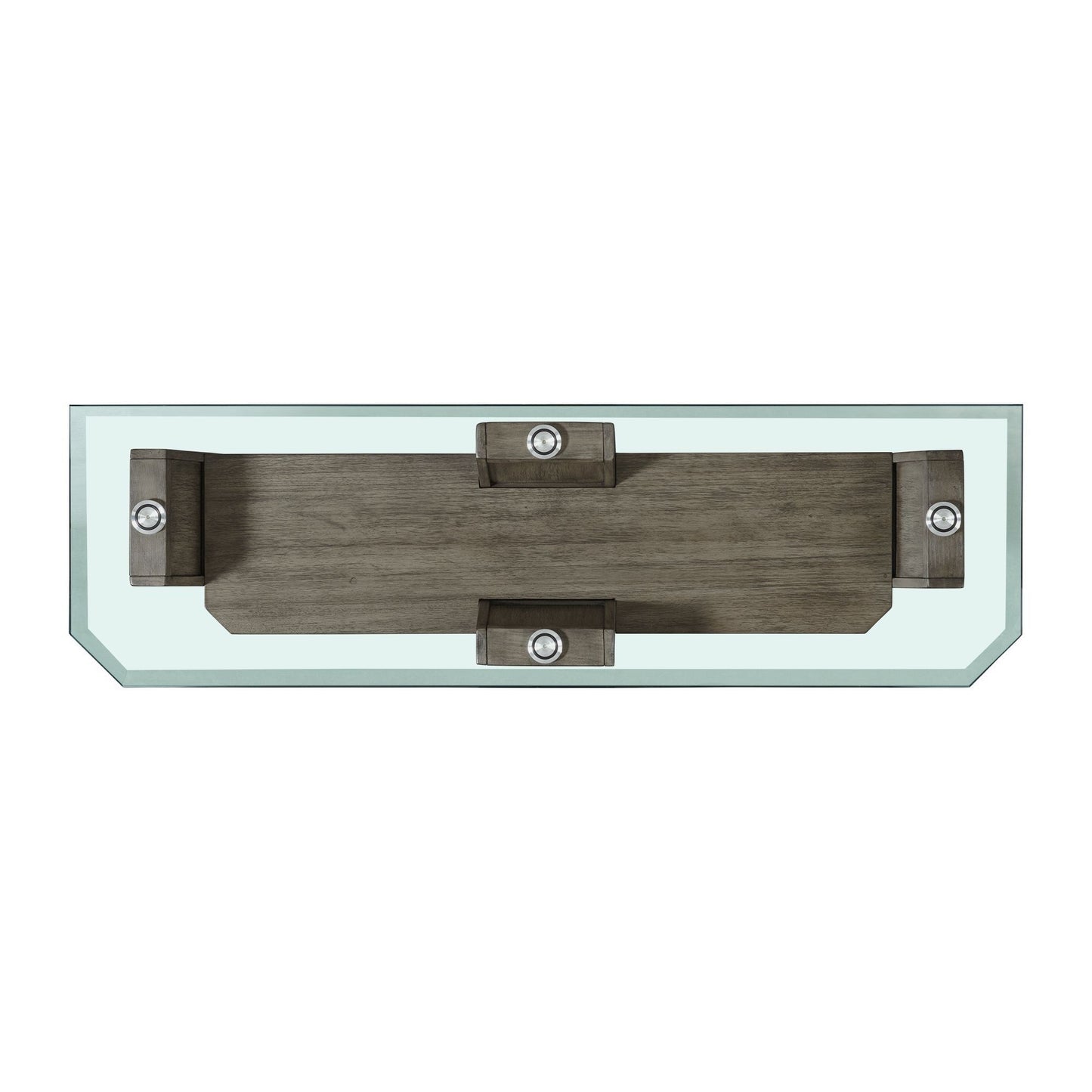 Dapper - Rectangular Sofa Table - Gray