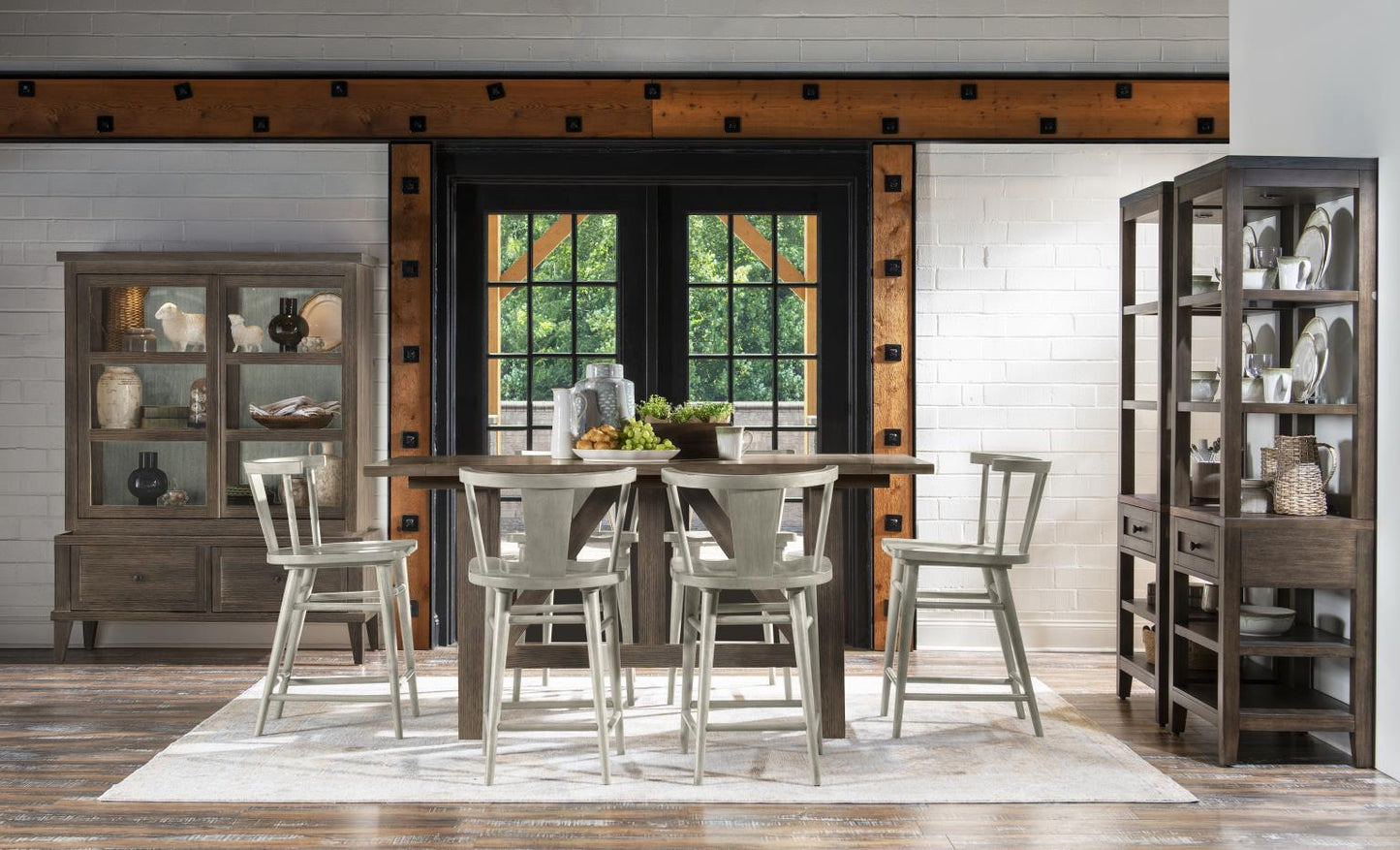 XXX's And OOO's - Windsor Arm Chair (Set of 2)