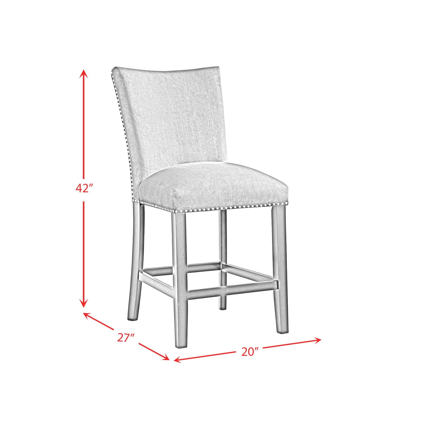 Francesca - Square Counter Height Dining Set