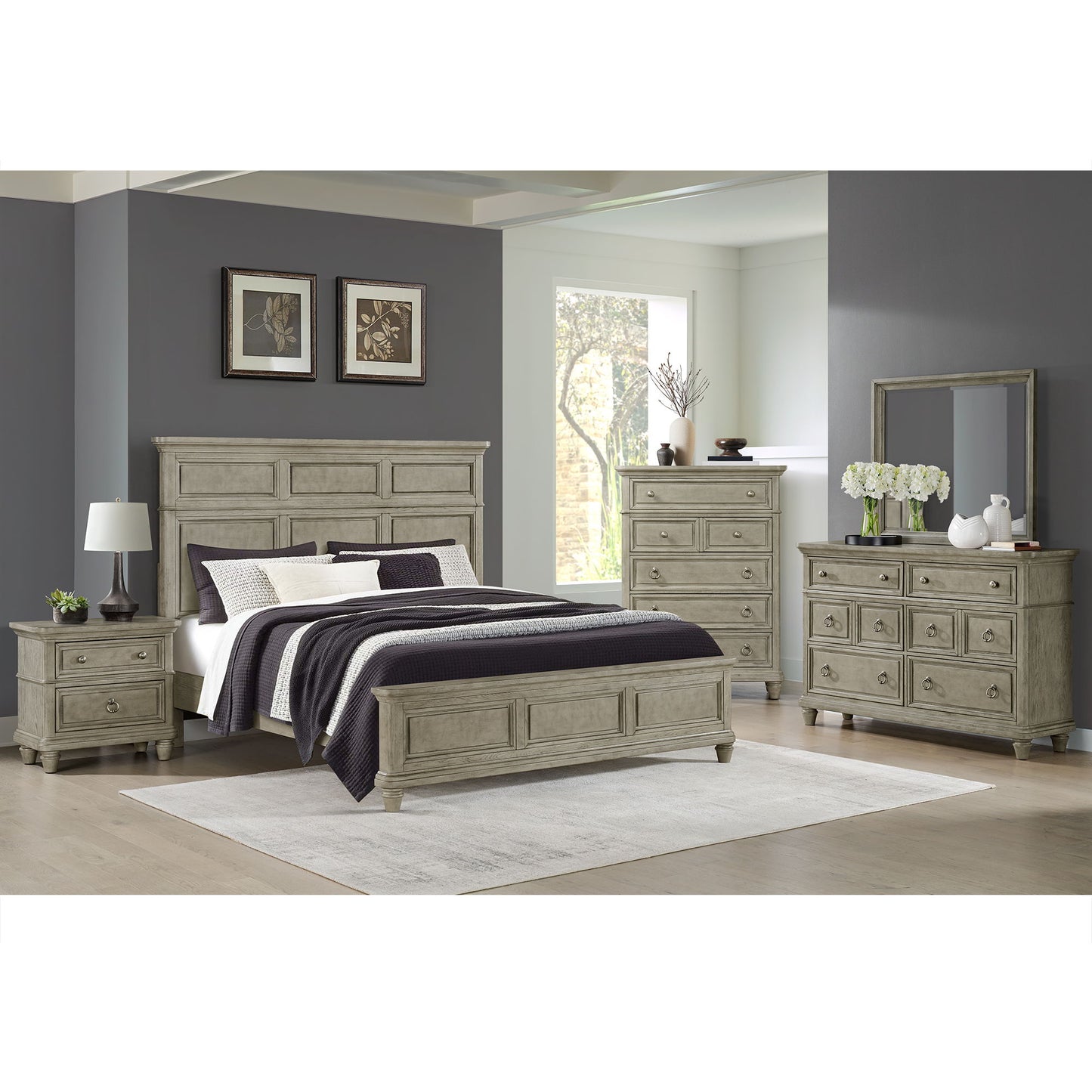 Whit-Ash - 6-Drawer Dresser