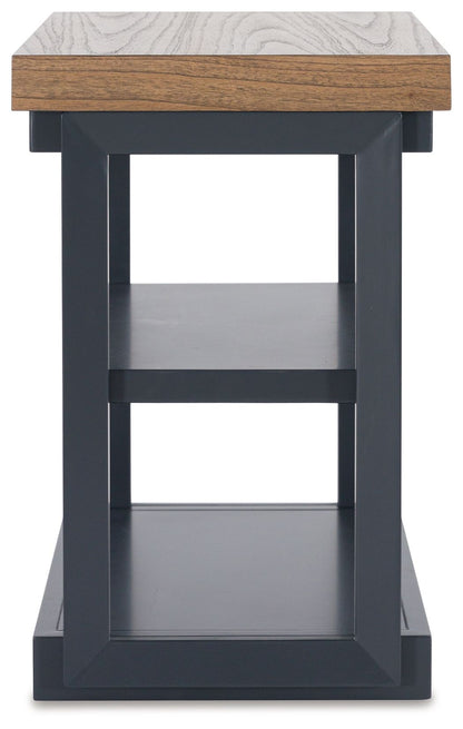 Landocken - Occasional Table Set (Set of 3) - Brown / Blue