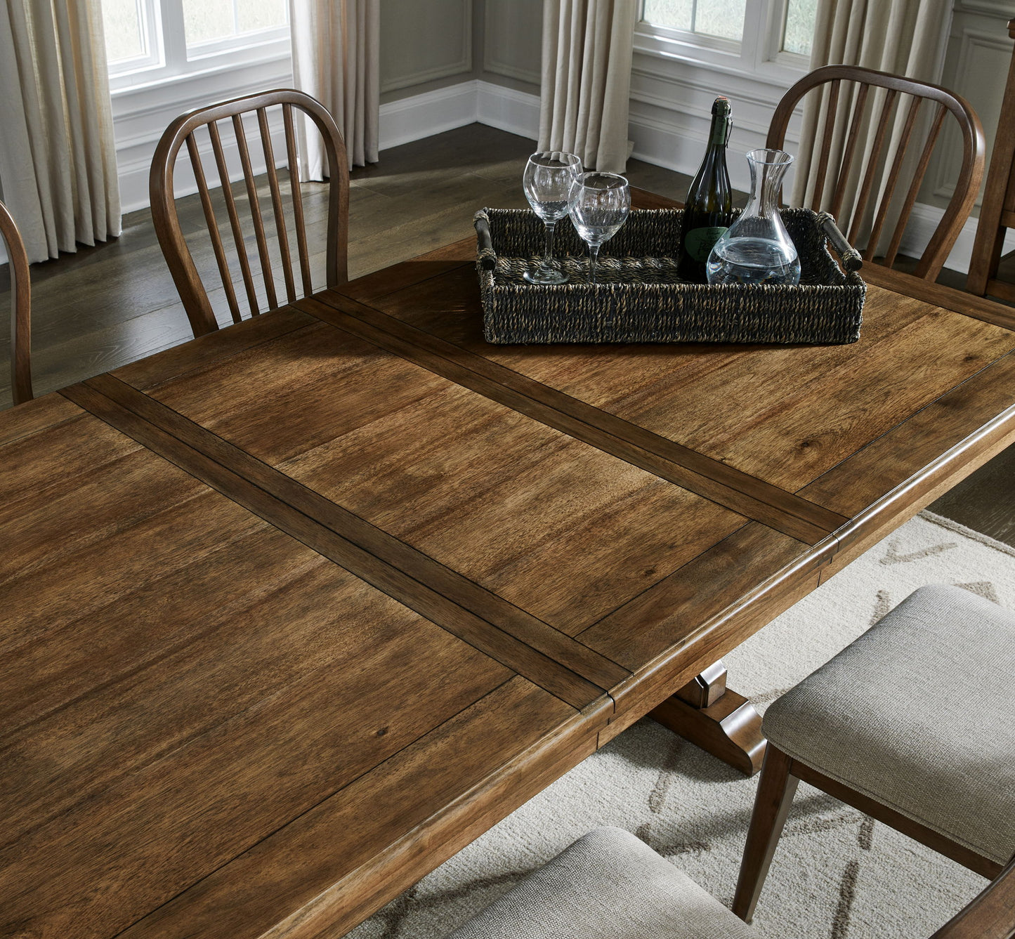 Sturlayne - Rectangular Dining Room Extension Table - Brown