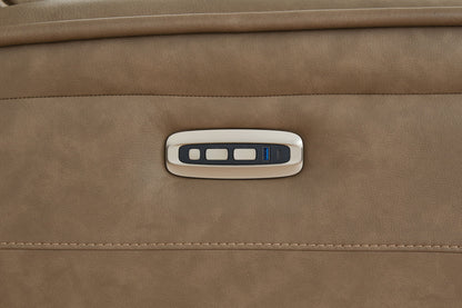Glencroft - Power Recliner / Adjustable Headrest - Sahara