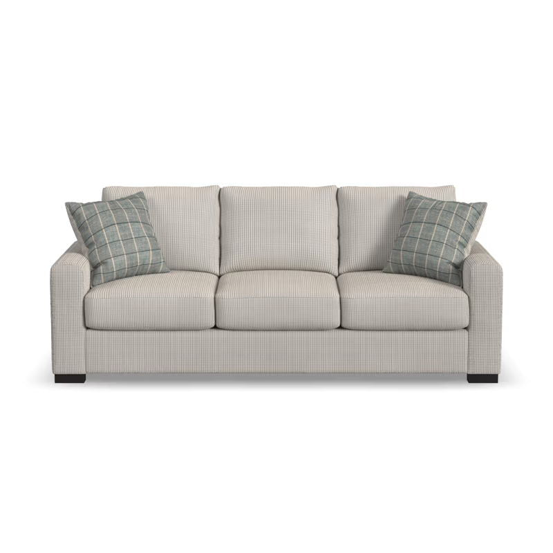 Theodore - Fabric Stationary Three-Cushion Sofa
