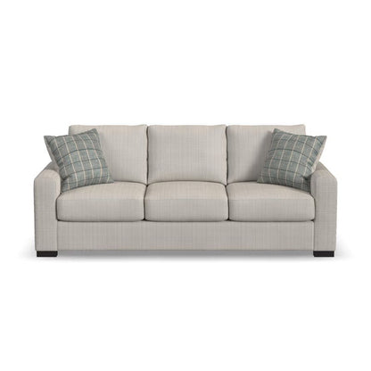 Theodore - Fabric Stationary Three-Cushion Sofa