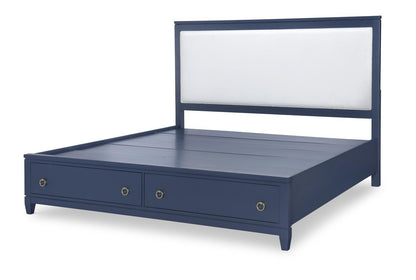 Summerland - King Storage Footboard - Blue