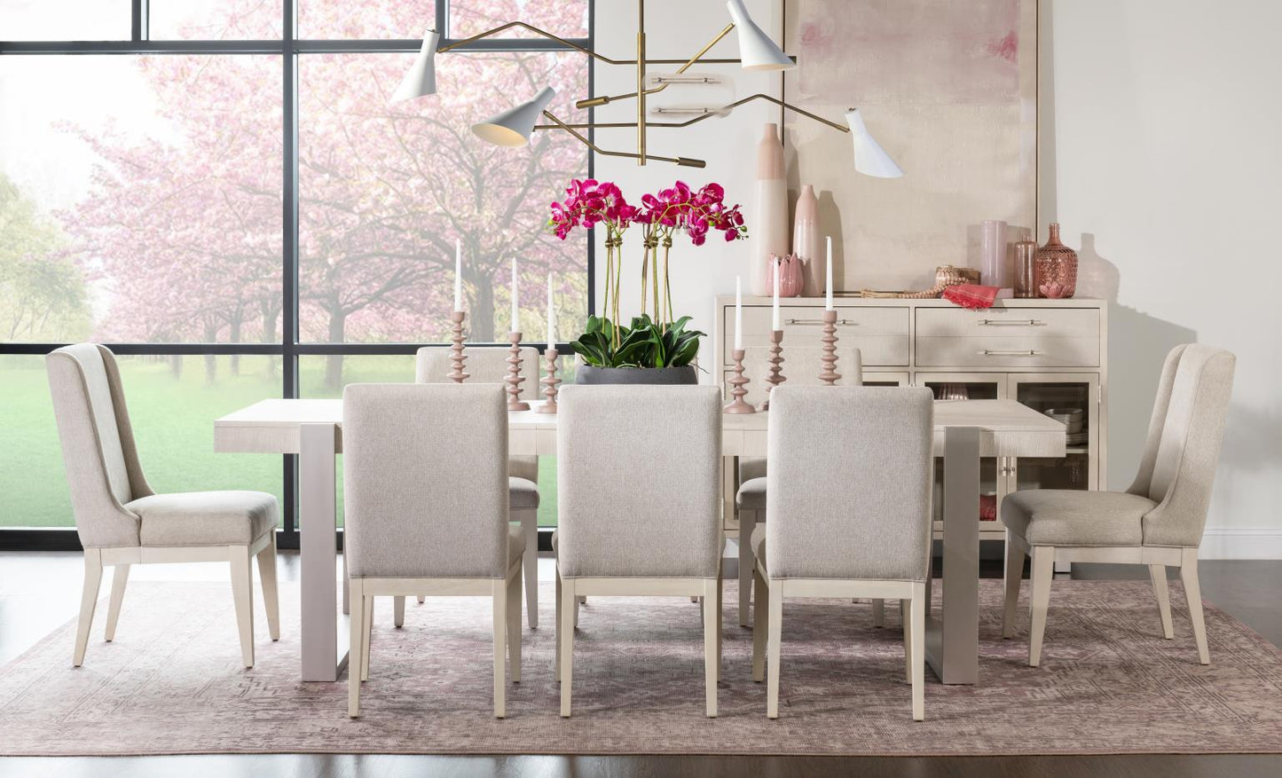 Bliss - Round Dining Table - Soft Cashmere
