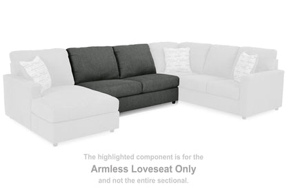Edenfield - Armless Loveseat
